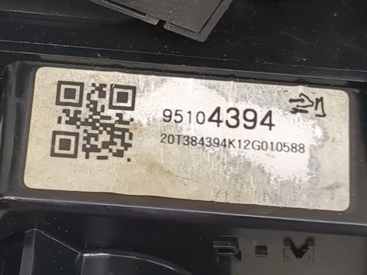 2013 Chevrolet Sonic Climate Control Module Temperature AC/Heater Replacement P/N:95104394 Fits OEM Used Auto Parts - Oemuse
