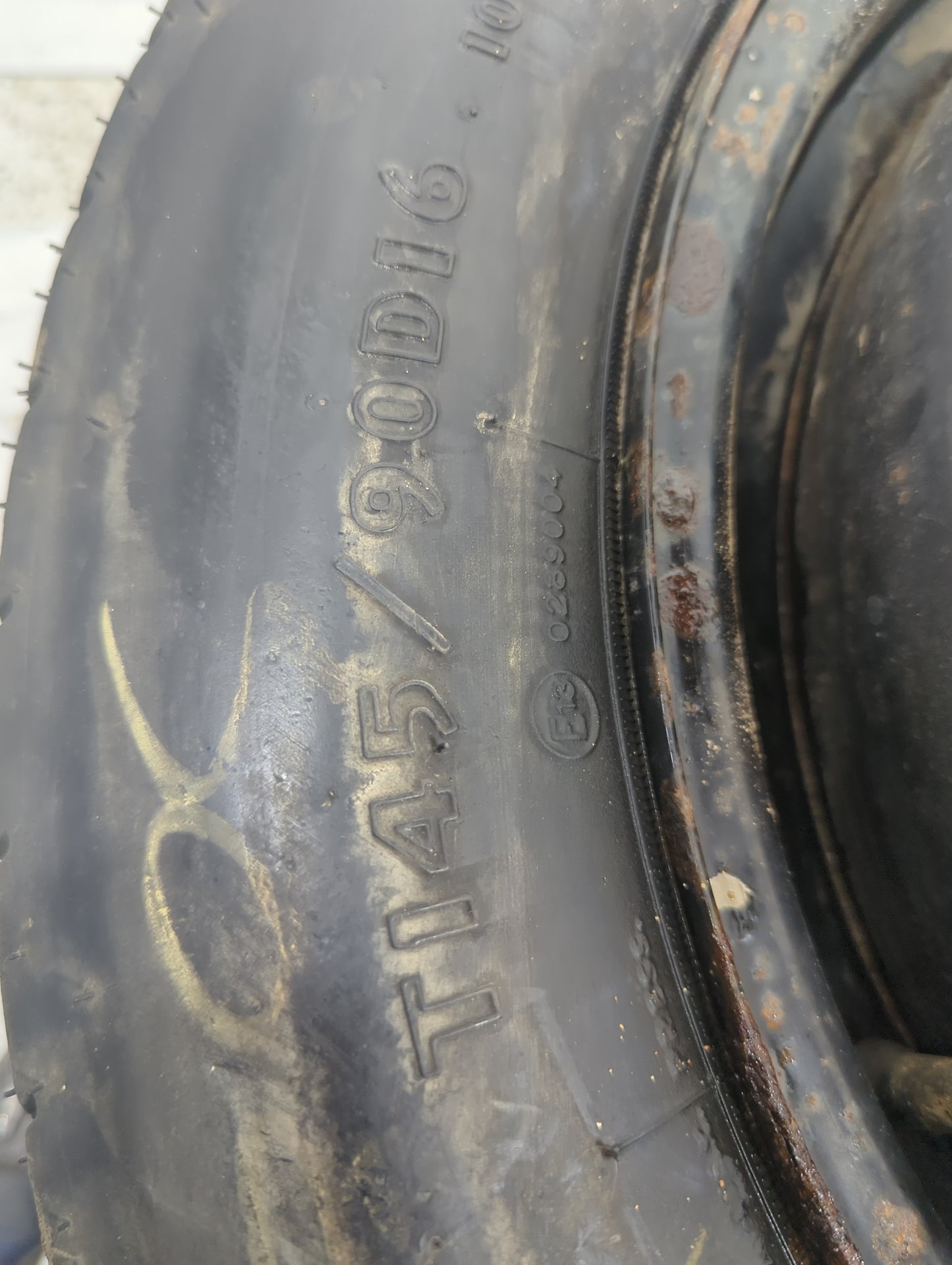 2012-2020 Chevrolet Sonic Spare Donut Tire Wheel Rim Oem 5036553 - Oemusedautoparts1.com