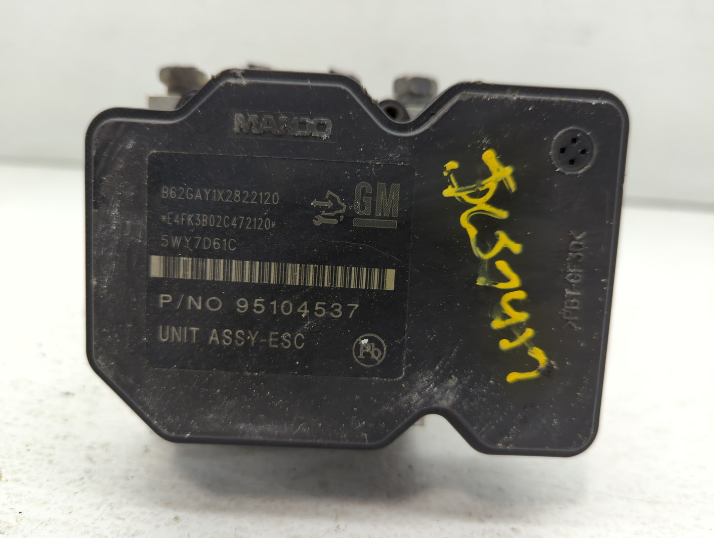 2012-2013 Chevrolet Sonic ABS Pump Control Module Replacement P/N:95104537 Fits Fits 2012 2013 OEM Used Auto Parts - Oemused