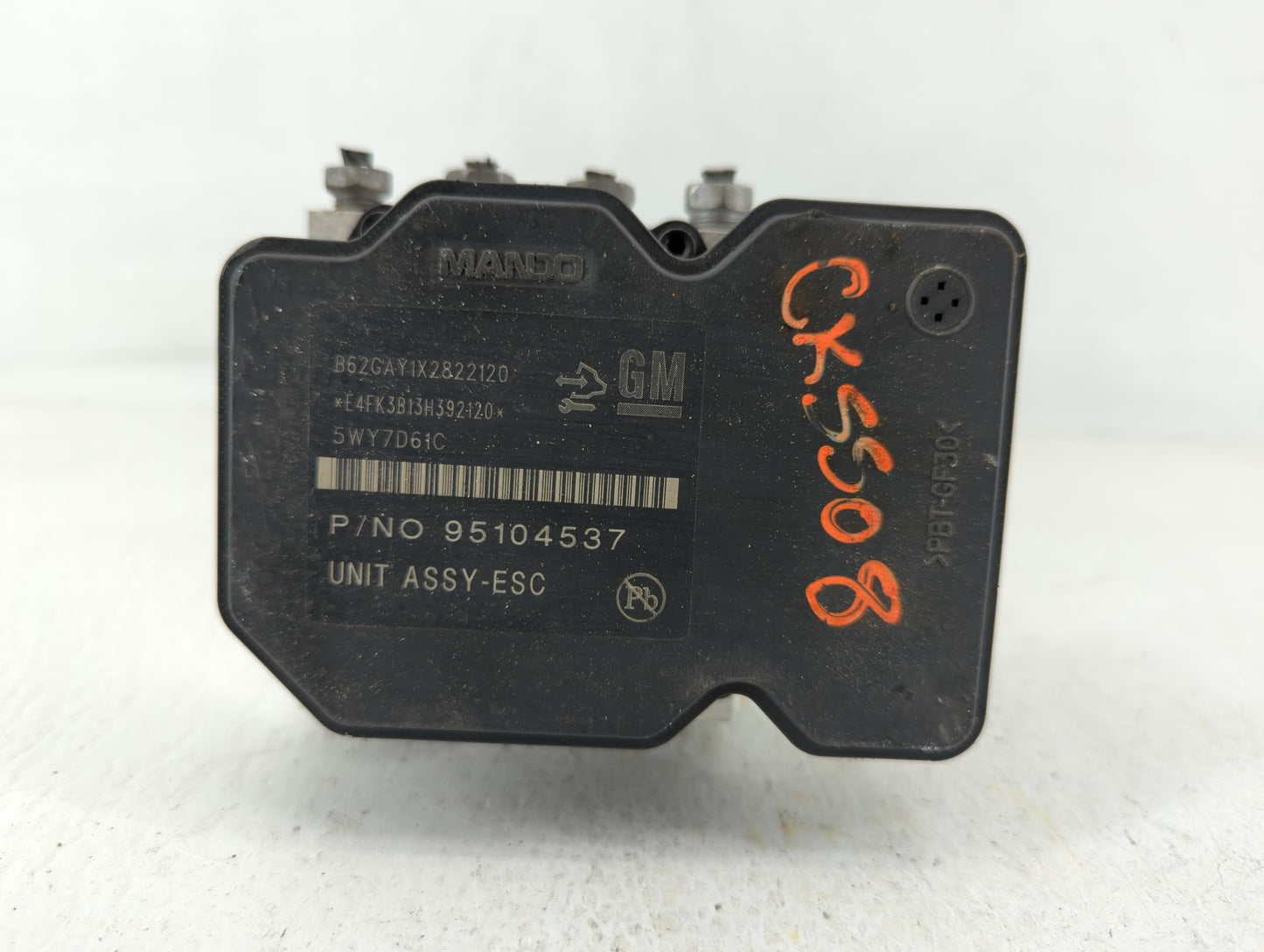 2012-2013 Chevrolet Sonic ABS Pump Control Module Replacement P/N:95104537 Fits Fits 2012 2013 OEM Used Auto Parts - Oemused