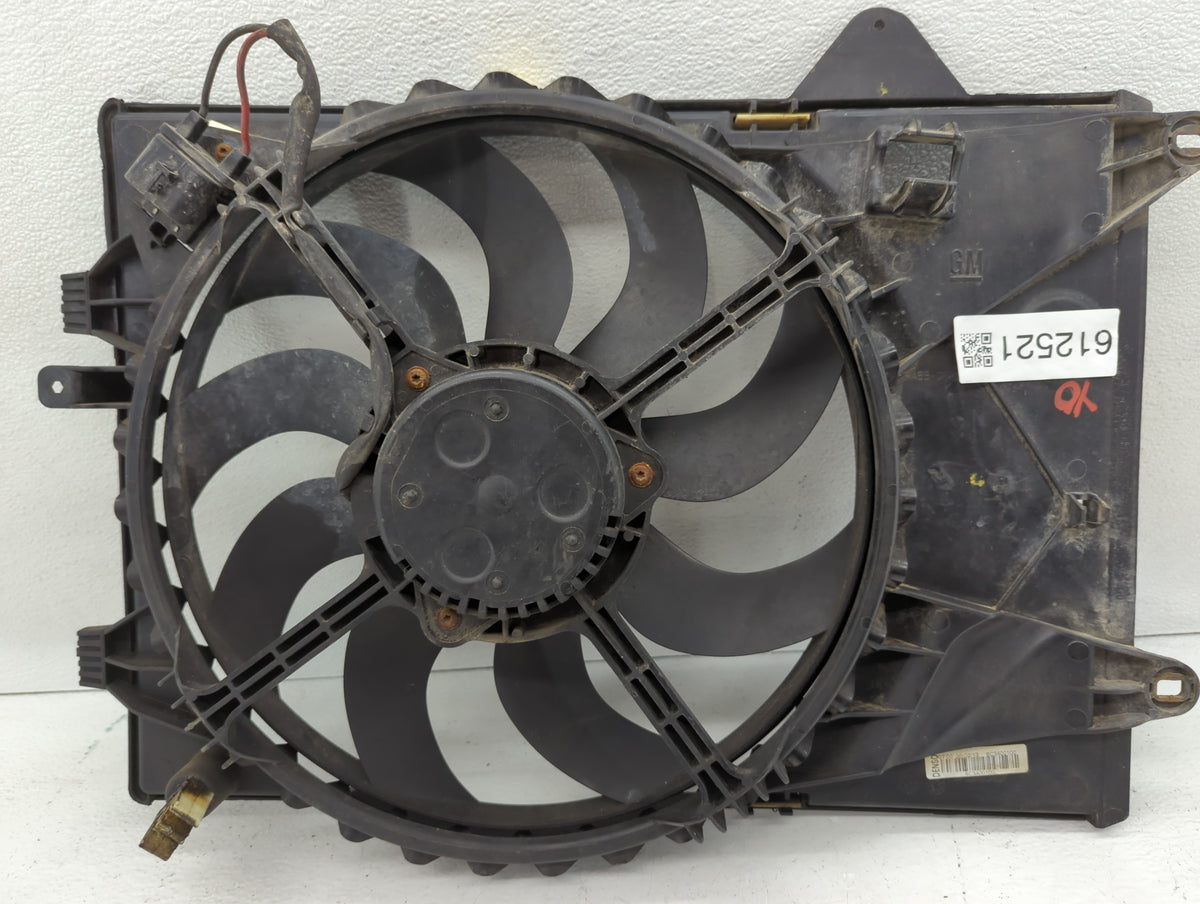 2012-2013 Chevrolet Sonic Left Radiator Fan Motor Assembly 612521 - Oemusedautoparts1.com