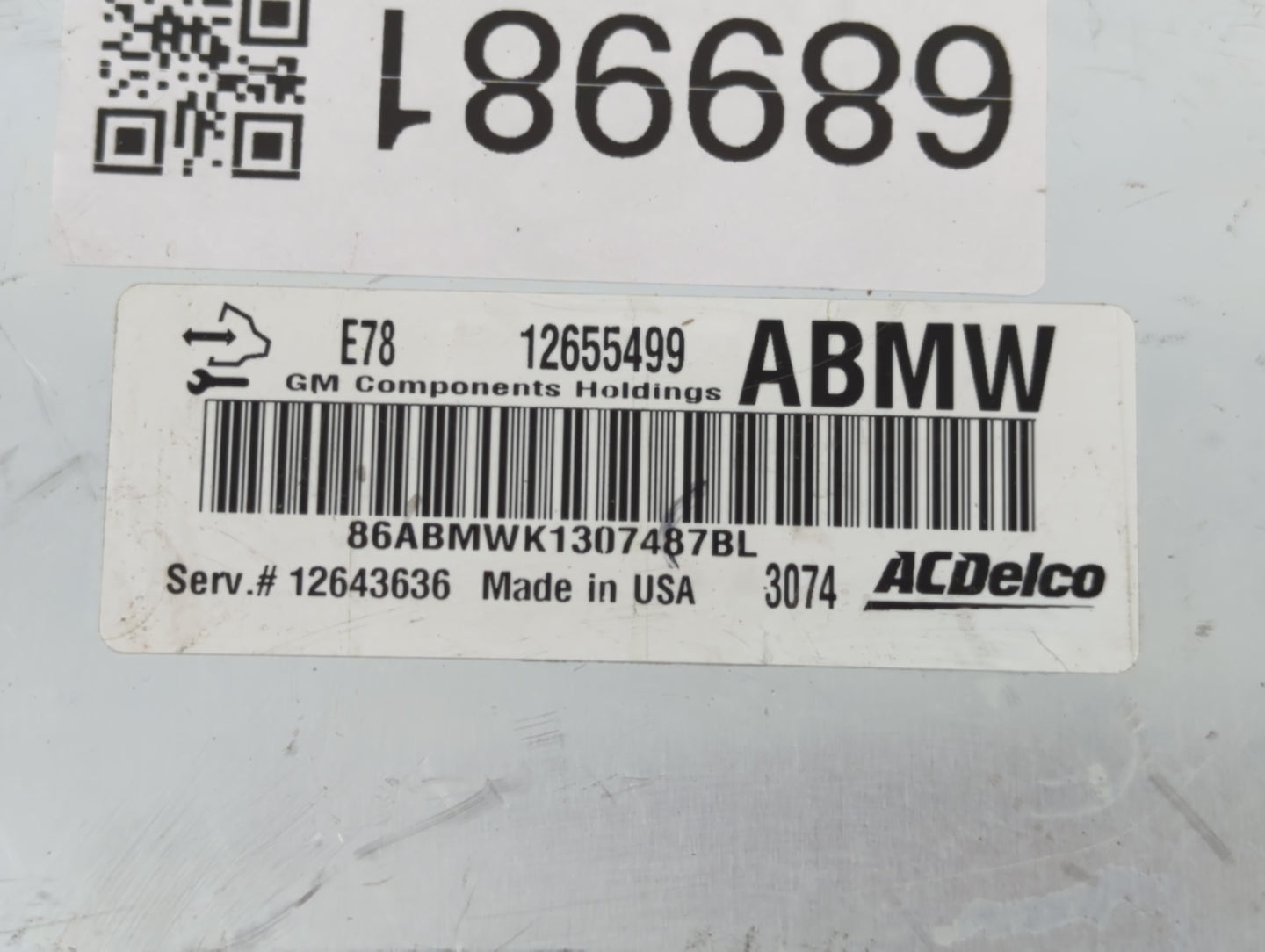 2012-2016 Chevrolet Sonic PCM Engine Control Computer ECU ECM PCU OEM P/N:12655499 12643636 Fits OEM Used Auto Parts - Oemus