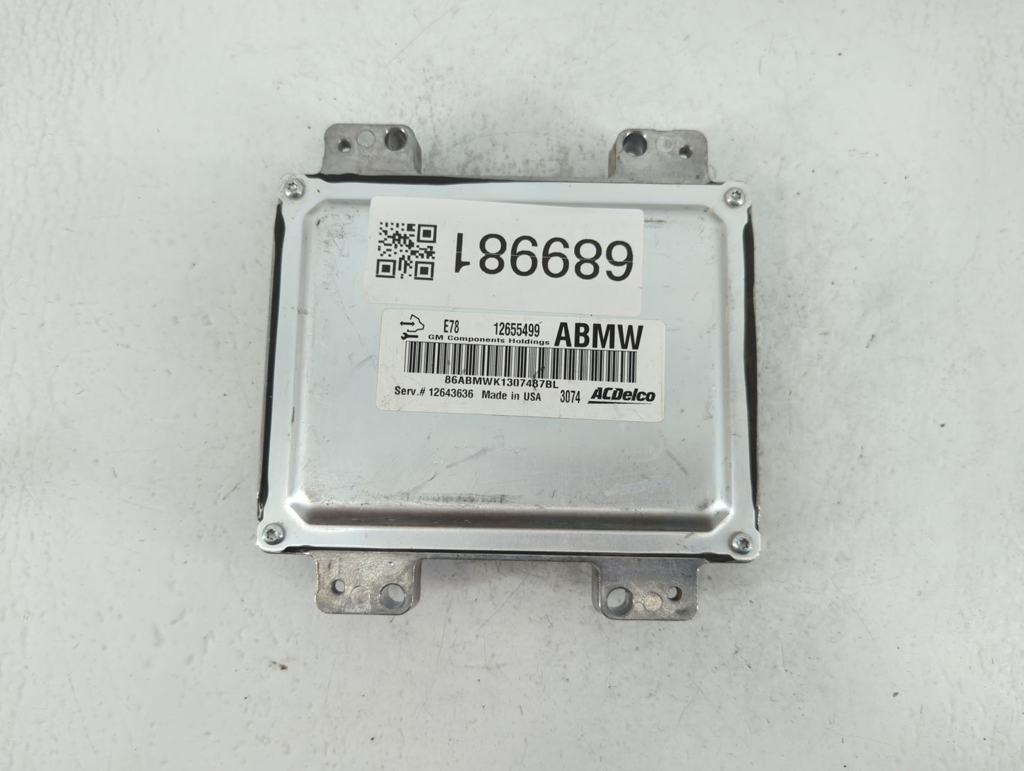 2012-2016 Chevrolet Sonic PCM Engine Control Computer ECU ECM PCU OEM P/N:12655499 12643636 Fits OEM Used Auto Parts - Oemus
