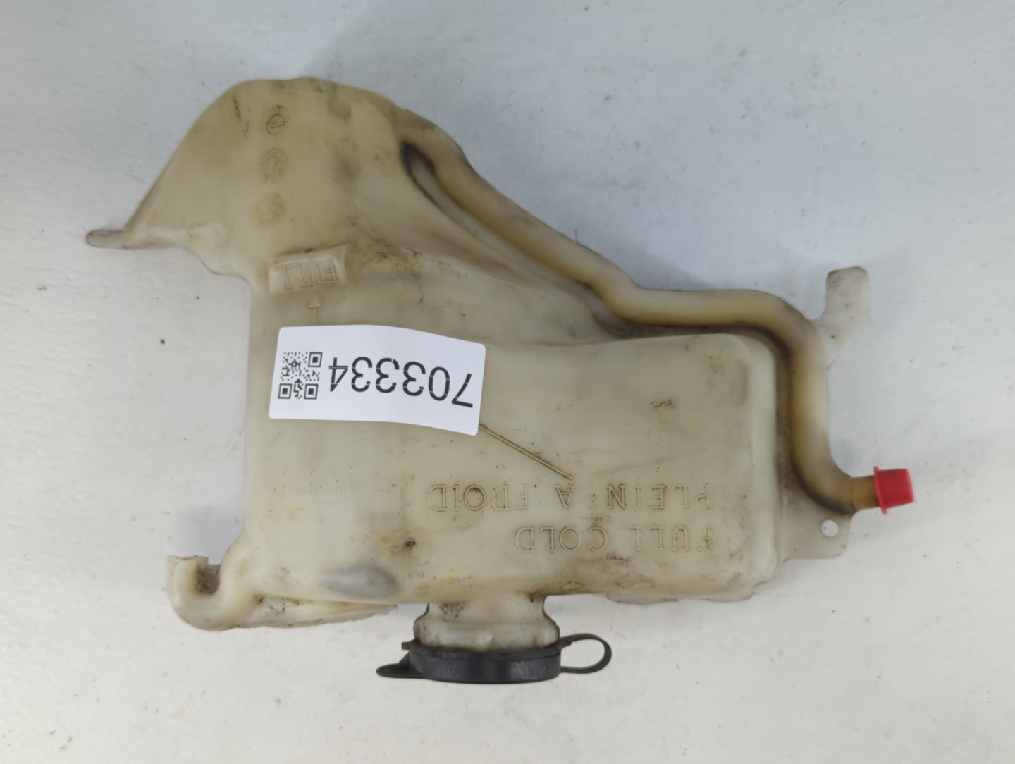 2012-2019 Chevrolet Sonic Radiator Coolant Overflow Expansion Tank Bottle 703334 - Oemusedautoparts1.com