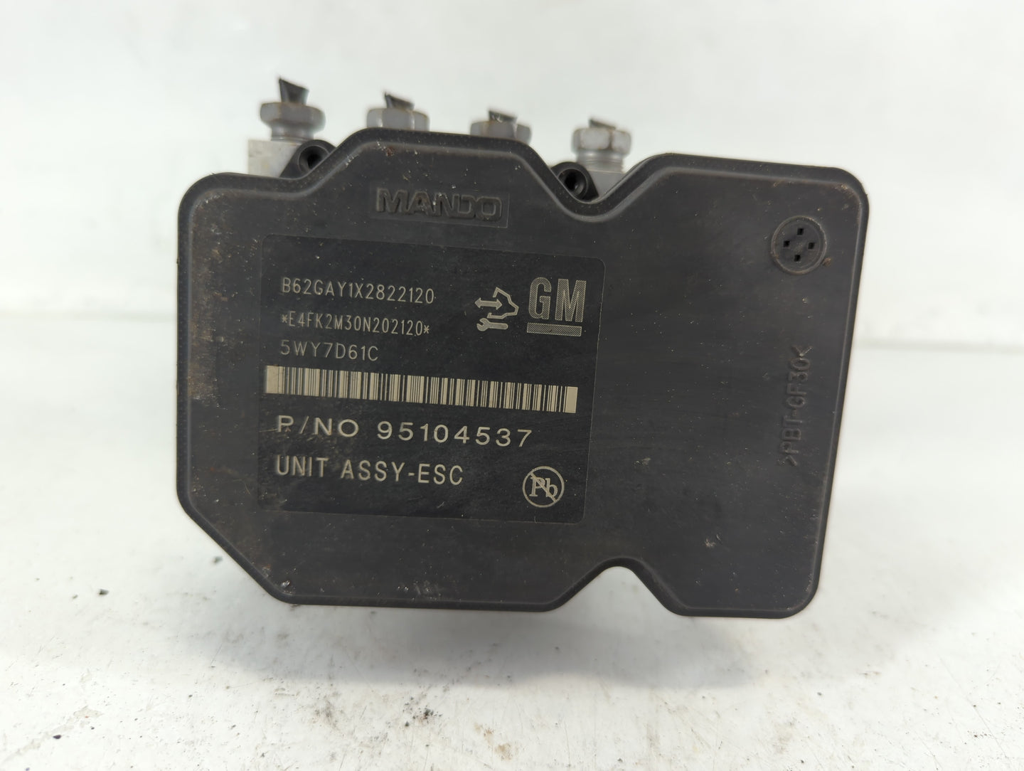 2012-2013 Chevrolet Sonic ABS Pump Control Module Replacement P/N:95104537 Fits Fits 2012 2013 OEM Used Auto Parts - Oemused
