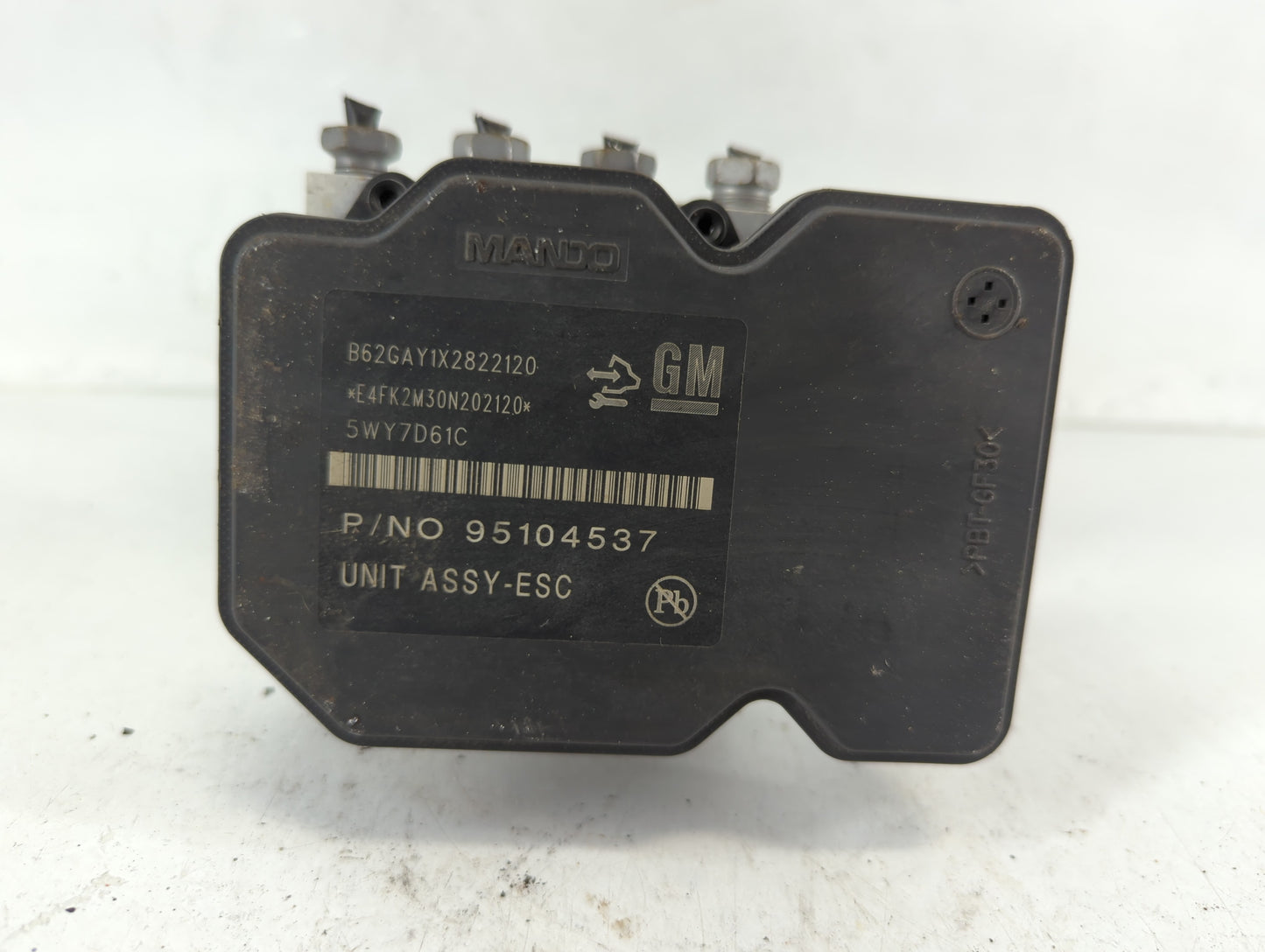 2012-2013 Chevrolet Sonic ABS Pump Control Module Replacement P/N:95104537 Fits Fits 2012 2013 OEM Used Auto Parts - Oemused