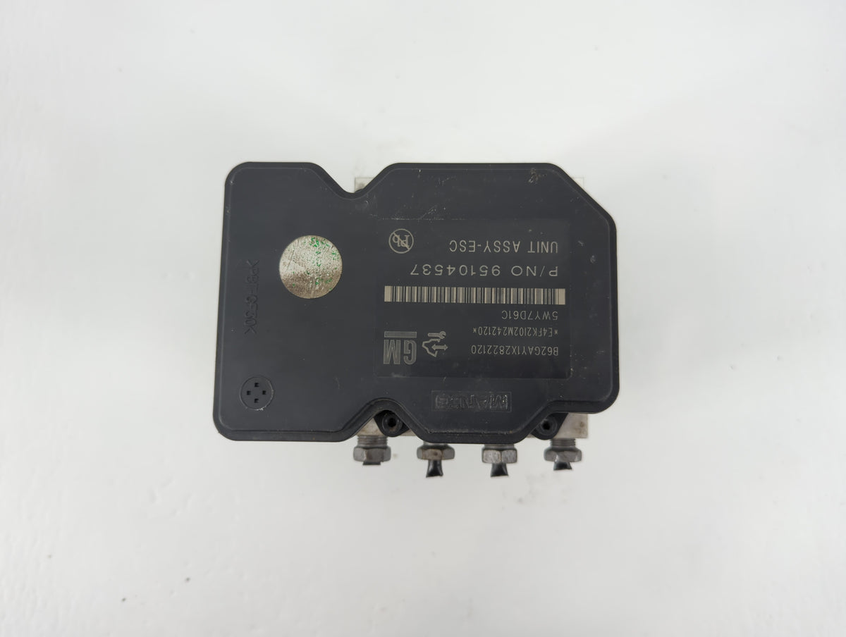 2012-2013 Chevrolet Sonic Anti-Lock Brake ABS Pump Module Actuator OEM P/N:95105437 Fits Fits 2012 2013 OEM Used Auto Parts 