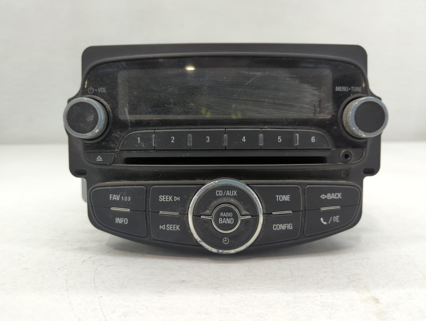 2013 Chevrolet Sonic Radio AM FM Cd Player Receiver Replacement P/N:95242290 Fits OEM Used Auto Parts - Oemusedautoparts1.co