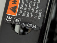 2013 Chevrolet Sonic Spare Scissor Car Jack - Oemusedautoparts1.com