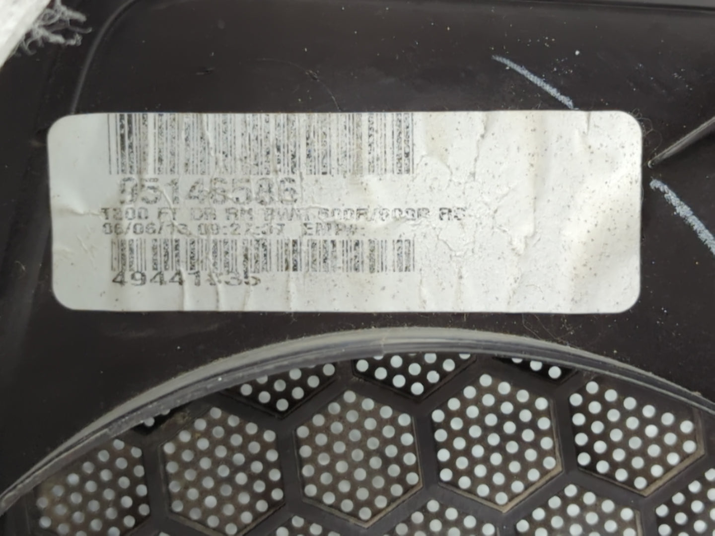 2013 Chevrolet Sonic Rear Right Passenger Interior Door Panel Trim - Oemusedautoparts1.com