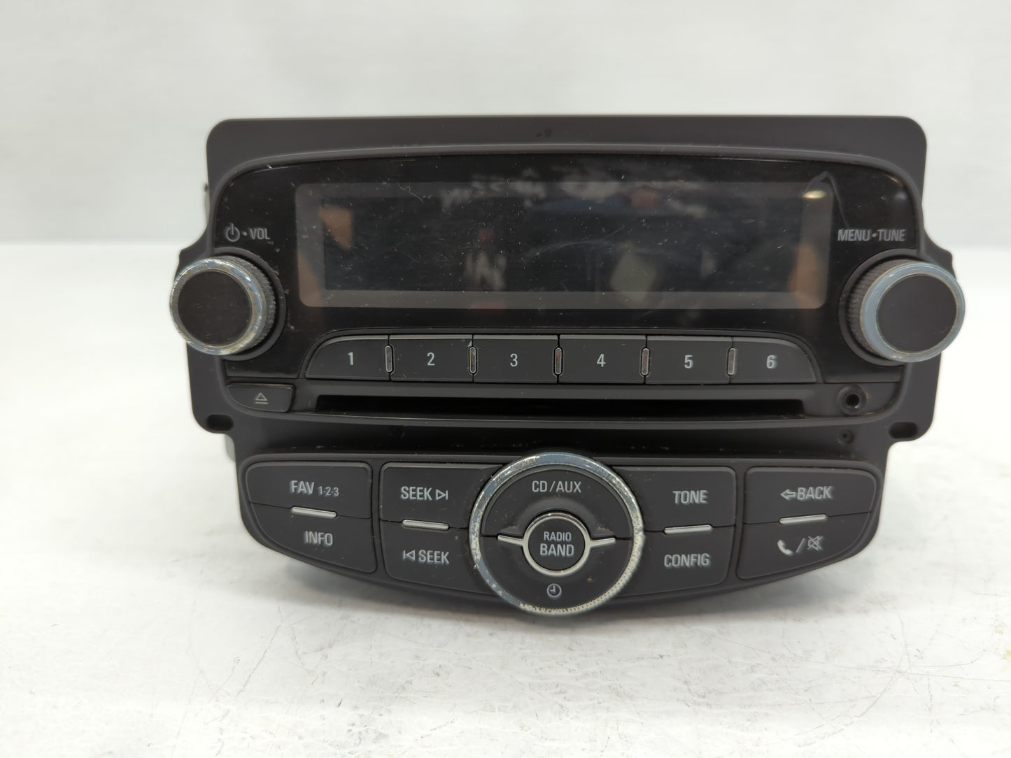 2013 Chevrolet Sonic Radio AM FM Cd Player Receiver Replacement P/N:95242290 Fits OEM Used Auto Parts - Oemusedautoparts1.co