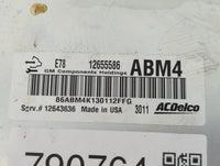 2012-2016 Chevrolet Sonic PCM Engine Control Computer ECU ECM PCU OEM P/N:12643636 12655586 Fits OEM Used Auto Parts - Oemus