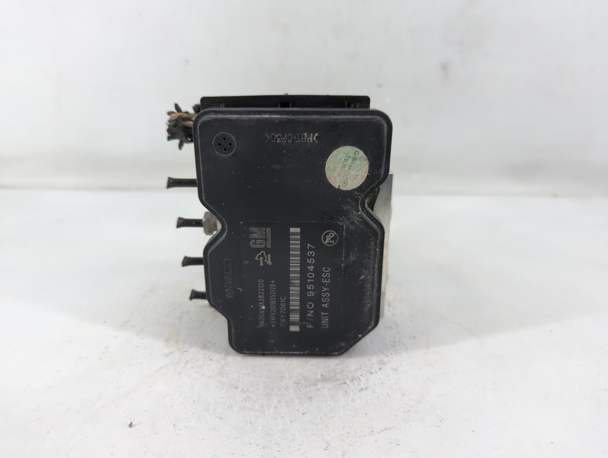 2012-2013 Chevrolet Sonic Anti-Lock Brake ABS Pump Module Actuator OEM P/N:95104537 Fits Fits 2012 2013 OEM Used Auto Parts 