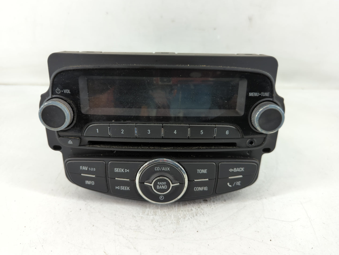 2013 Chevrolet Sonic Radio AM FM Cd Player Receiver Replacement P/N:95242290 Fits OEM Used Auto Parts - Oemusedautoparts1.co