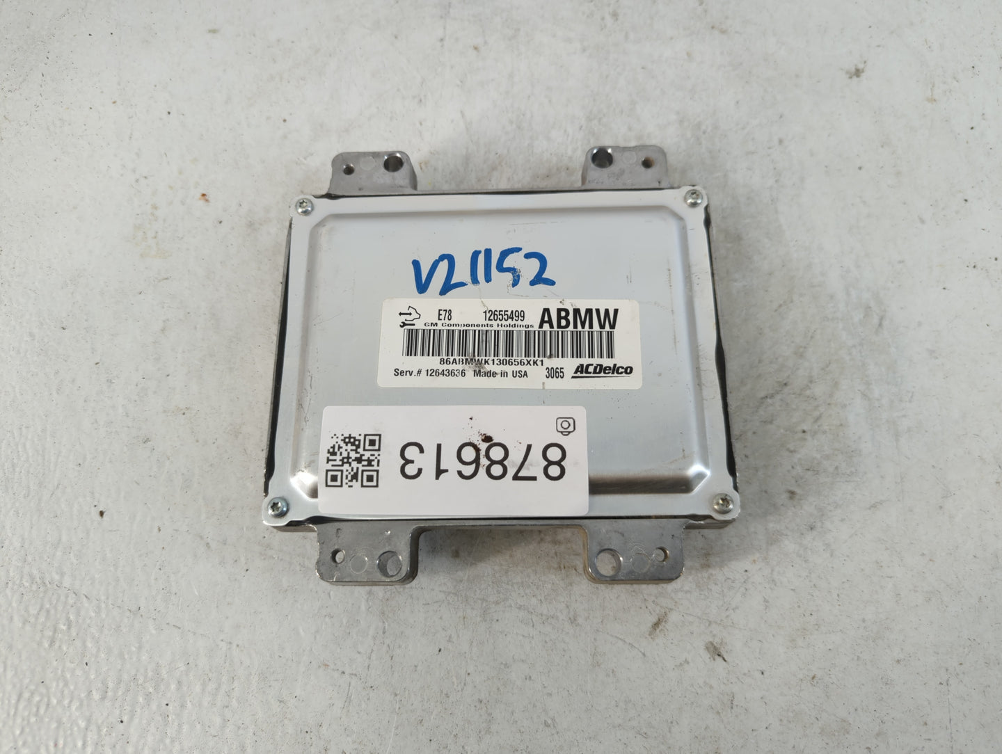 2012-2016 Chevrolet Sonic PCM Engine Control Computer ECU ECM PCU OEM P/N:12655499 12643636 Fits OEM Used Auto Parts - Oemus