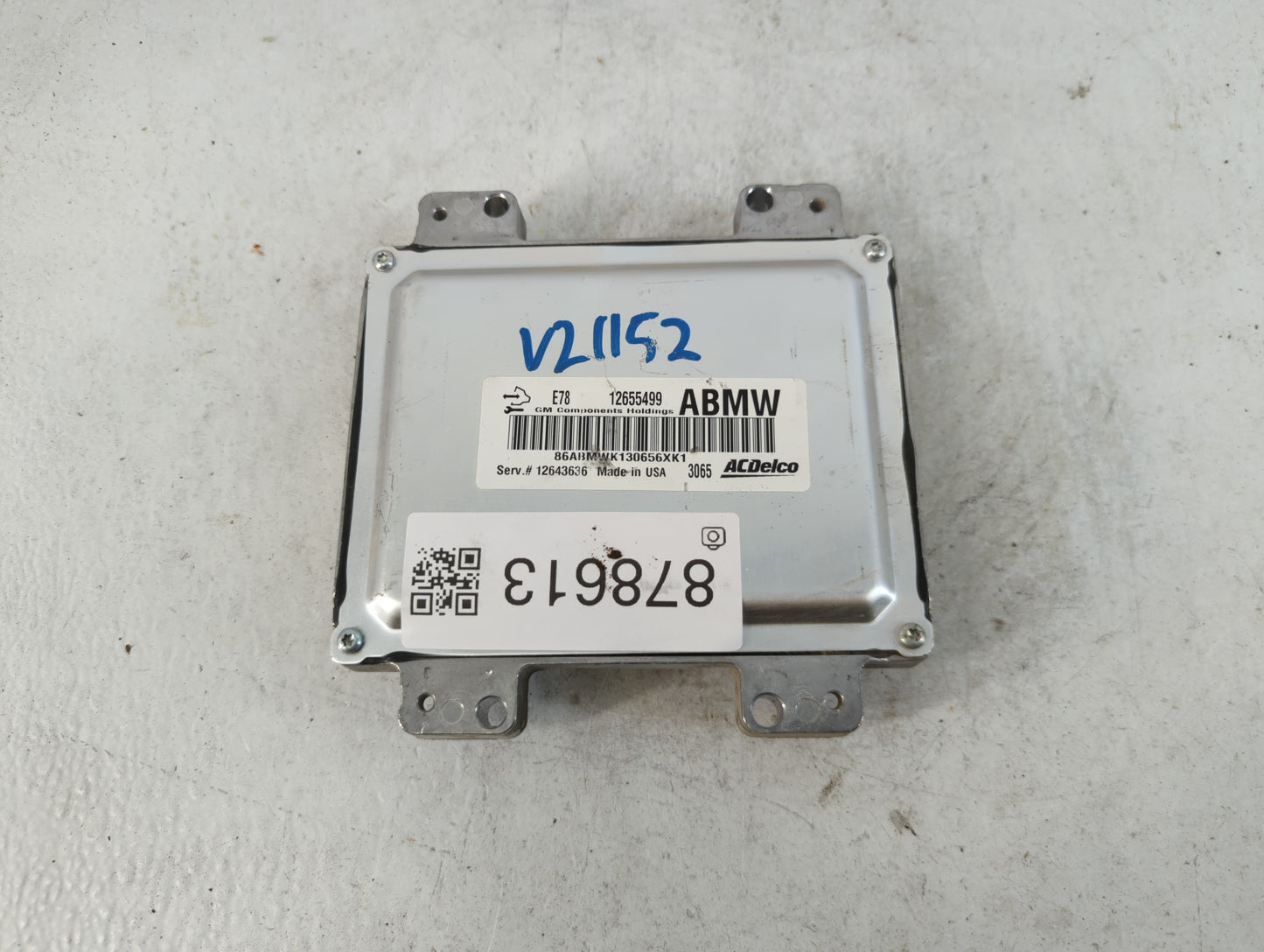 2012-2016 Chevrolet Sonic PCM Engine Control Computer ECU ECM PCU OEM P/N:12655499 12643636 Fits OEM Used Auto Parts - Oemus