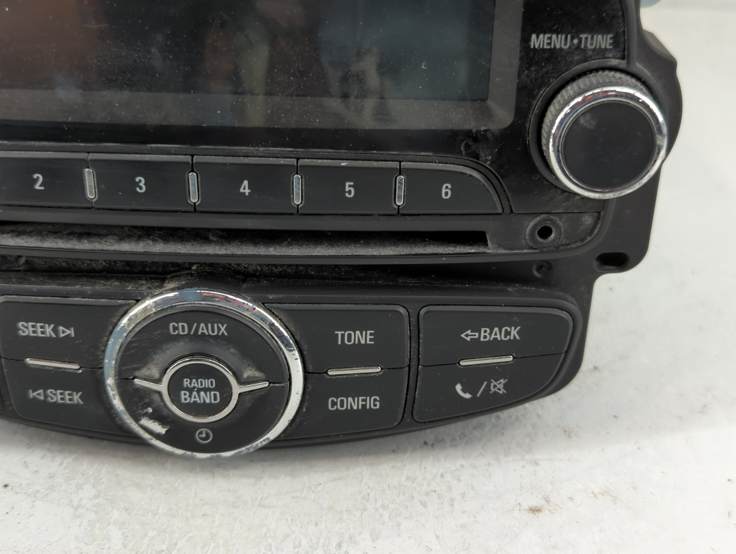 2013 Chevrolet Sonic Radio AM FM Cd Player Receiver Replacement P/N:95242290 Fits OEM Used Auto Parts - Oemusedautoparts1.co
