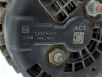 2012-2019 Chevrolet Sonic Alternator Replacement Generator Charging Assembly Engine OEM P/N:12J10 14V 100A 13579663 Fits OEM