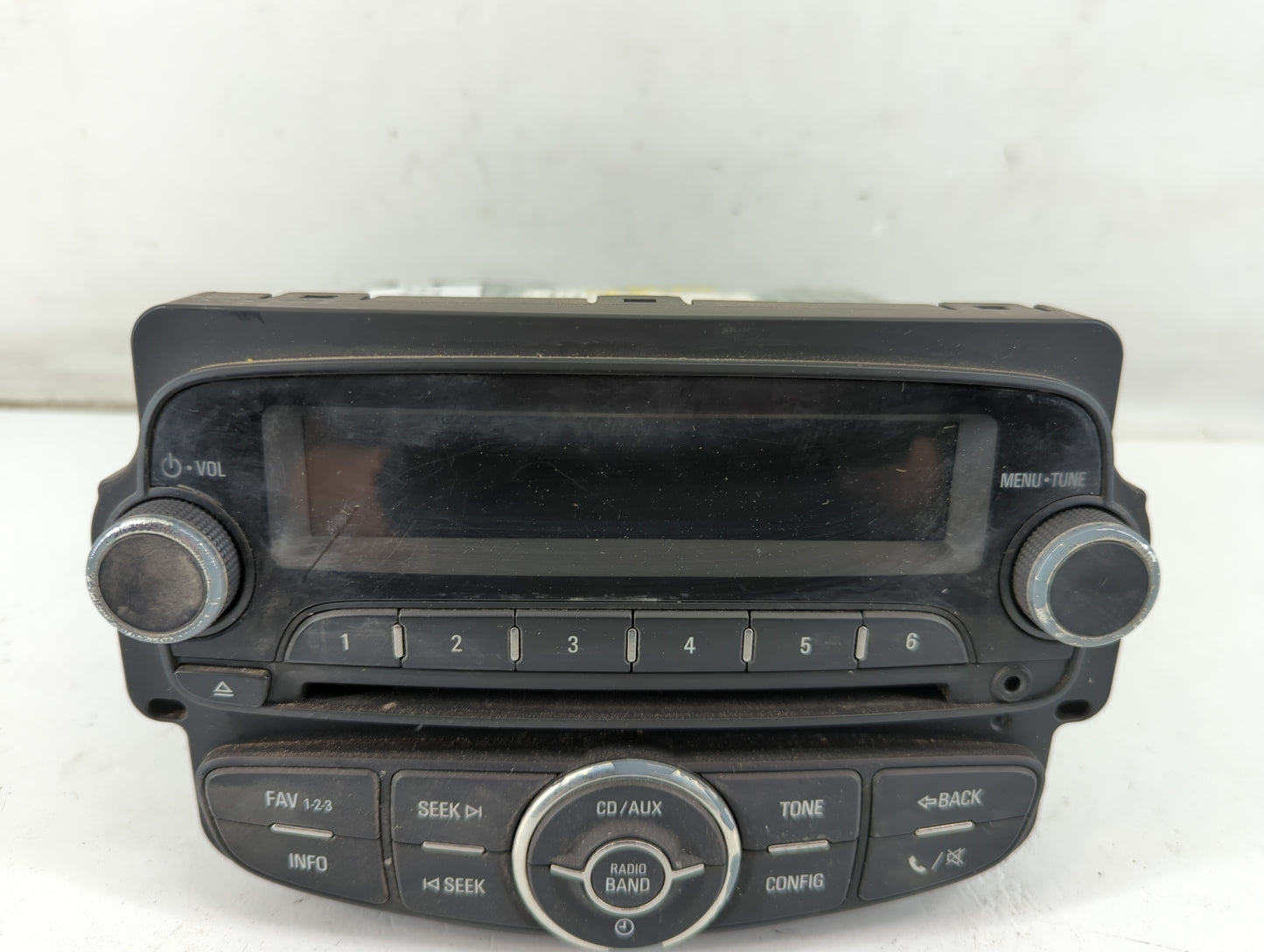 2013 Chevrolet Sonic Radio AM FM Cd Player Receiver Replacement P/N:95315734 95242290 Fits OEM Used Auto Parts - Oemusedauto