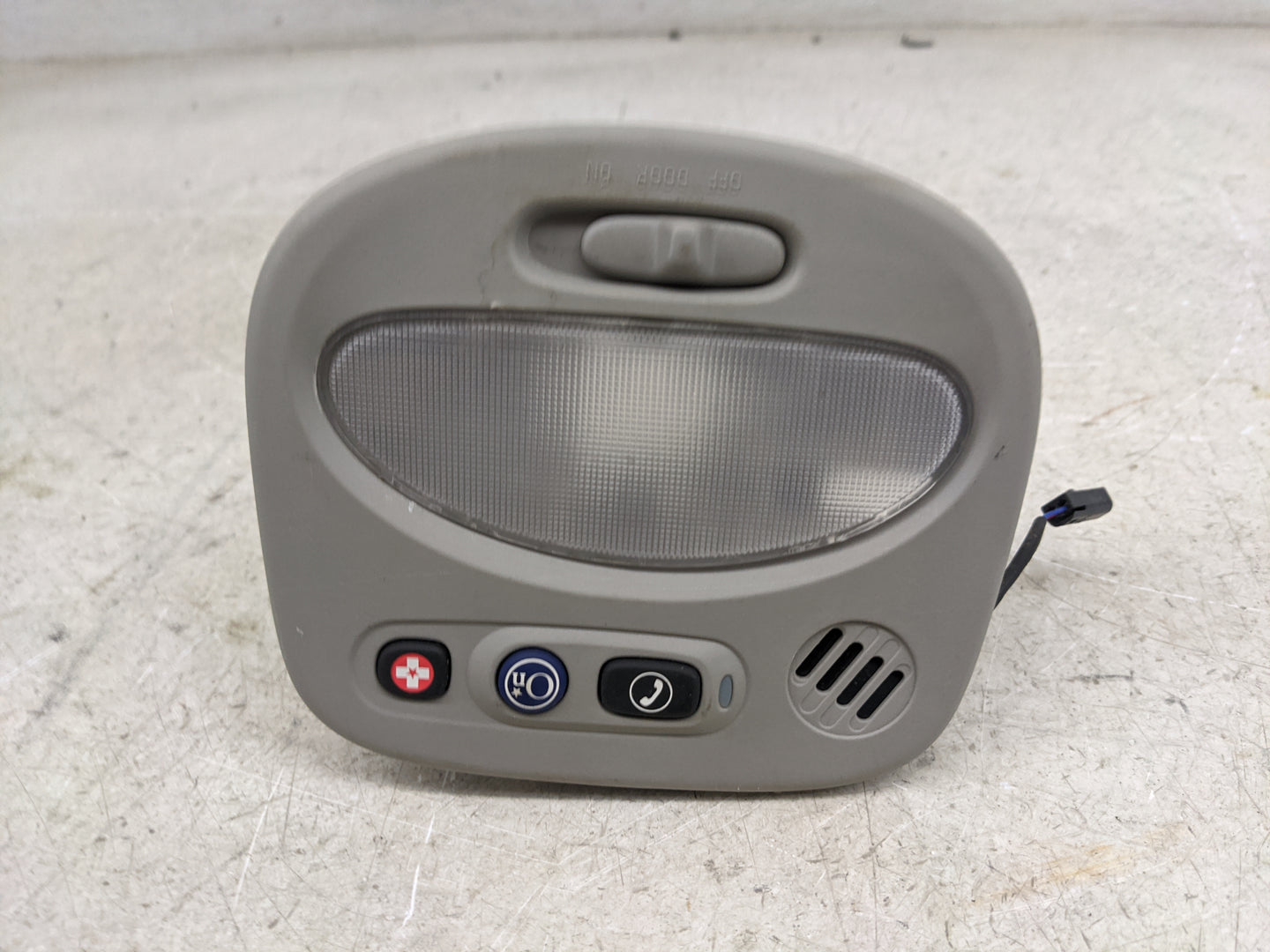 2013-2015 Chevrolet Spark Overhead Roof Console Gray - Oemusedautoparts1.com