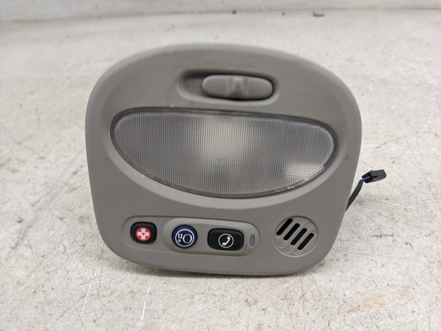2013-2015 Chevrolet Spark Overhead Roof Console Gray - Oemusedautoparts1.com