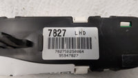 2013 Chevrolet Spark Climate Control Module Temperature AC/Heater Replacement P/N:95947827 Fits OEM Used Auto Parts - Oemuse