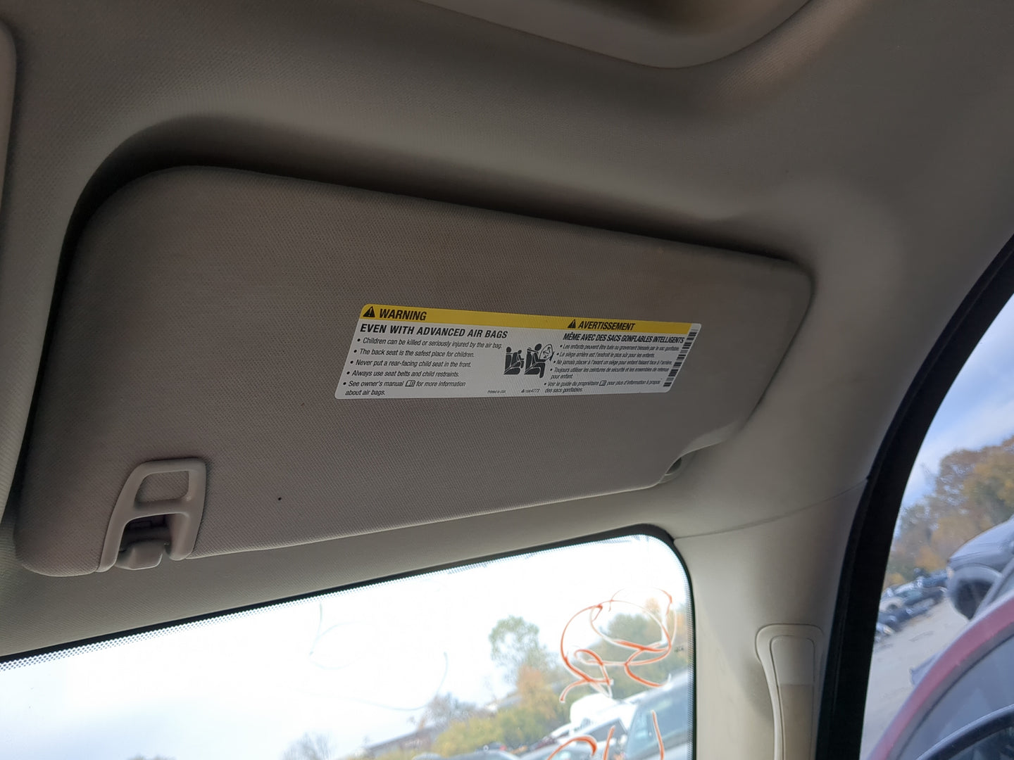 2007-2014 Chevrolet Suburban Sun Visor Shade Replacement Passenger Right Mirror Fits Fits 2007 2008 2009 2010 2011 2012 2013