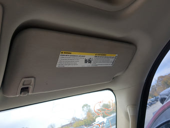 compare product 2007-2014 Chevrolet Suburban Sun Visor Shade Replacement Passenger Right Mirror Fits Fits 2007 2008 2009 2010 2011 2012 2013 2014 OEM Used Auto Parts