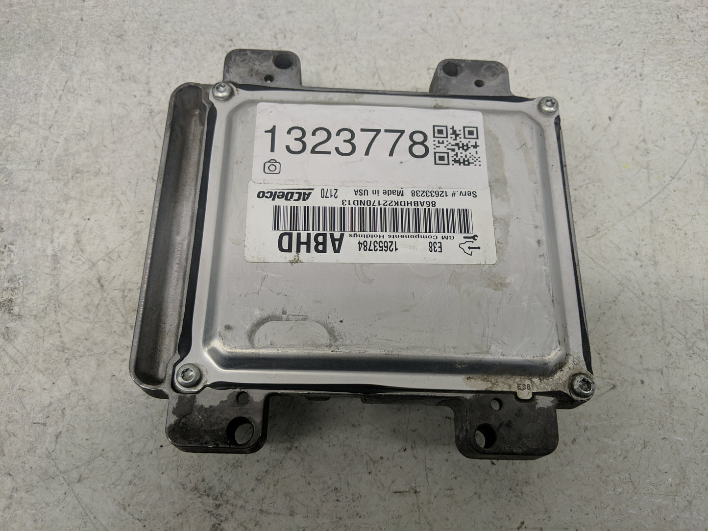 2010-2014 Chevrolet Suburban 1500 PCM Engine Control Computer ECU ECM PCU OEM P/N:12653784 Fits OEM Used Auto Parts - Oemuse