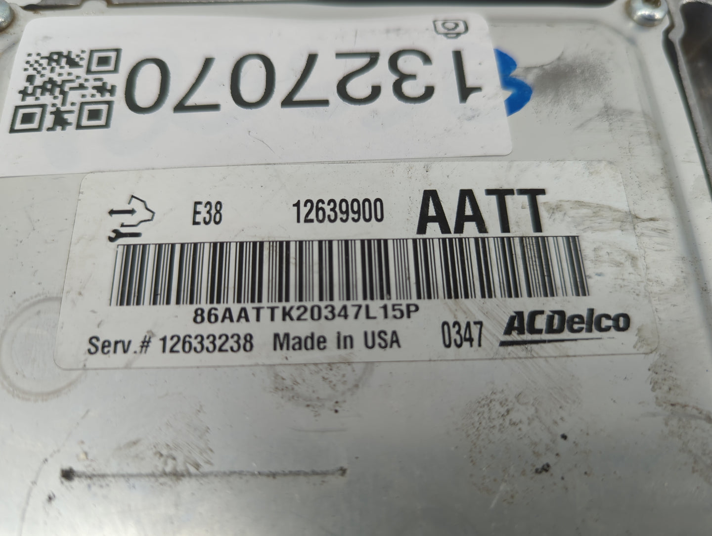 2010-2014 Chevrolet Suburban 1500 PCM Engine Control Computer ECU ECM PCU OEM P/N:12639900 12653784 Fits OEM Used Auto Parts
