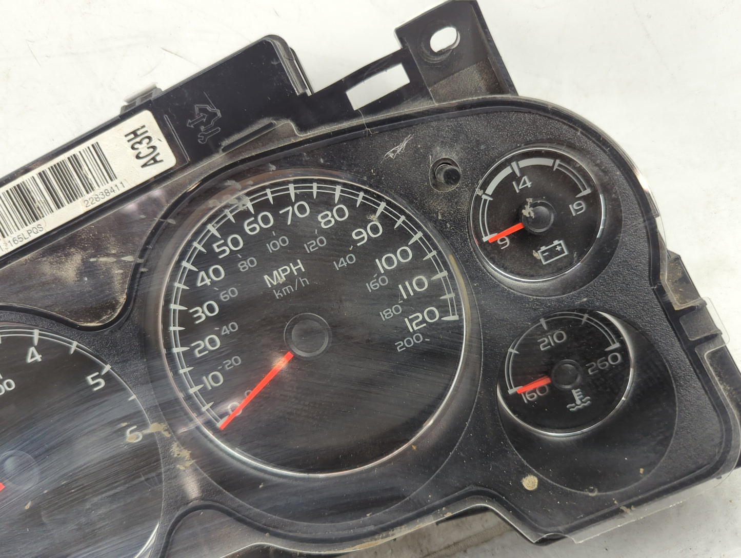 2009-2014 Chevrolet Suburban 1500 Instrument Cluster Speedometer Gauges P/N:22838411 28330570 Miles: Fits OEM Used Auto Part