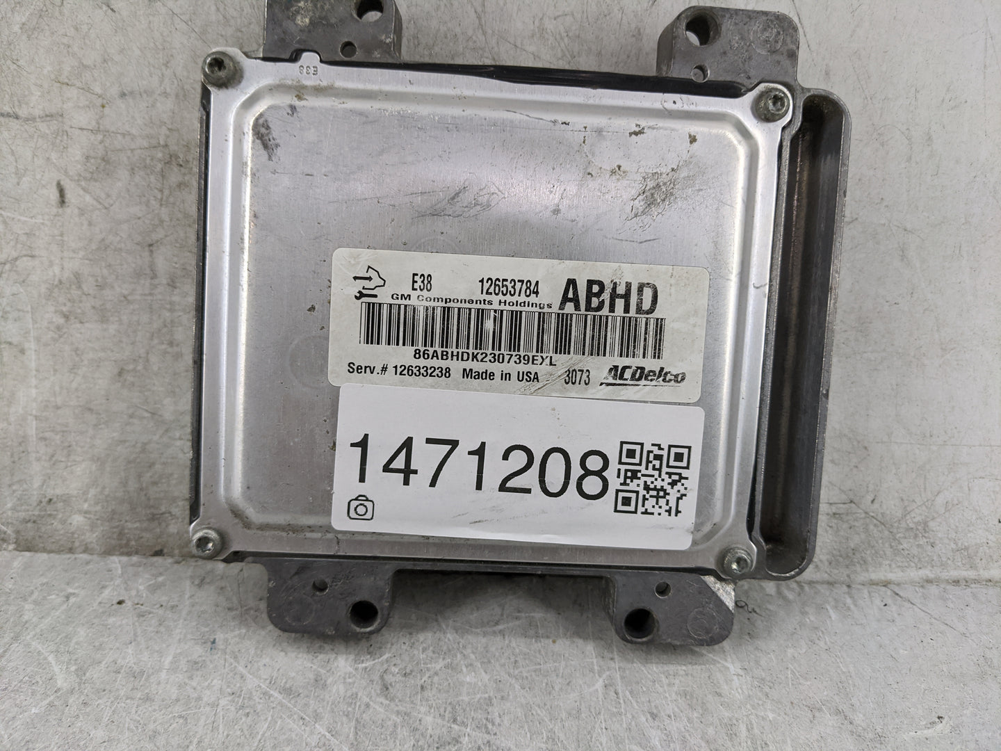 2010-2014 Chevrolet Suburban 1500 PCM Engine Control Computer ECU ECM PCU OEM P/N:12653784 12633238 Fits OEM Used Auto Parts