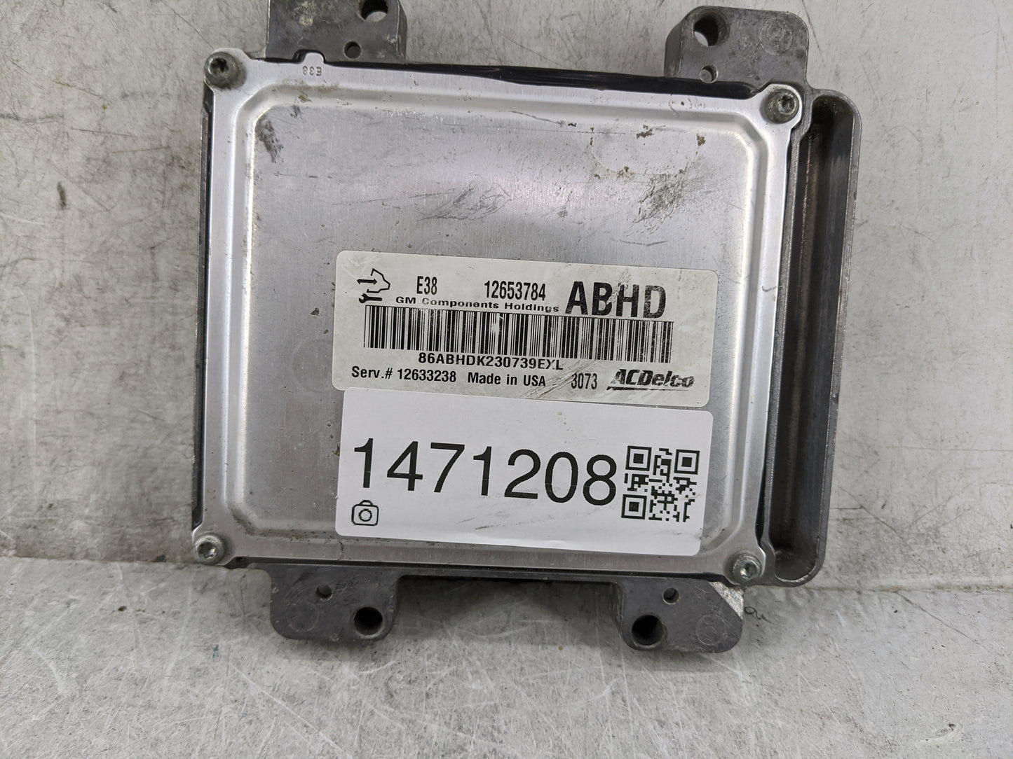 2010-2014 Chevrolet Suburban 1500 PCM Engine Control Computer ECU ECM PCU OEM P/N:12653784 12633238 Fits OEM Used Auto Parts