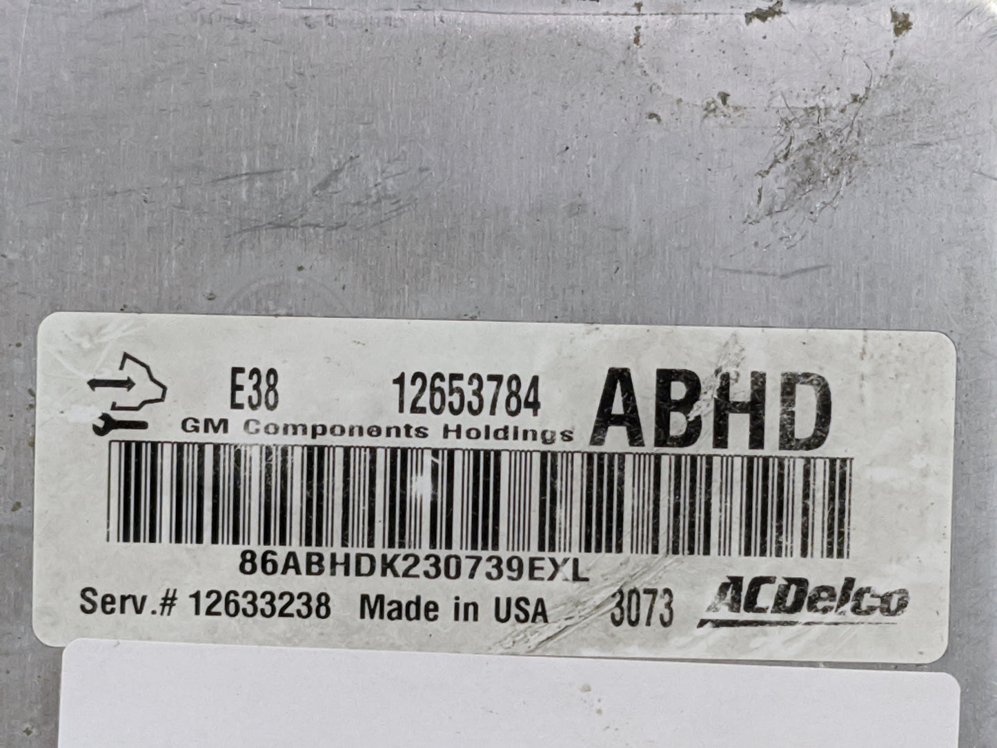 2010-2014 Chevrolet Suburban 1500 PCM Engine Control Computer ECU ECM PCU OEM P/N:12653784 12633238 Fits OEM Used Auto Parts