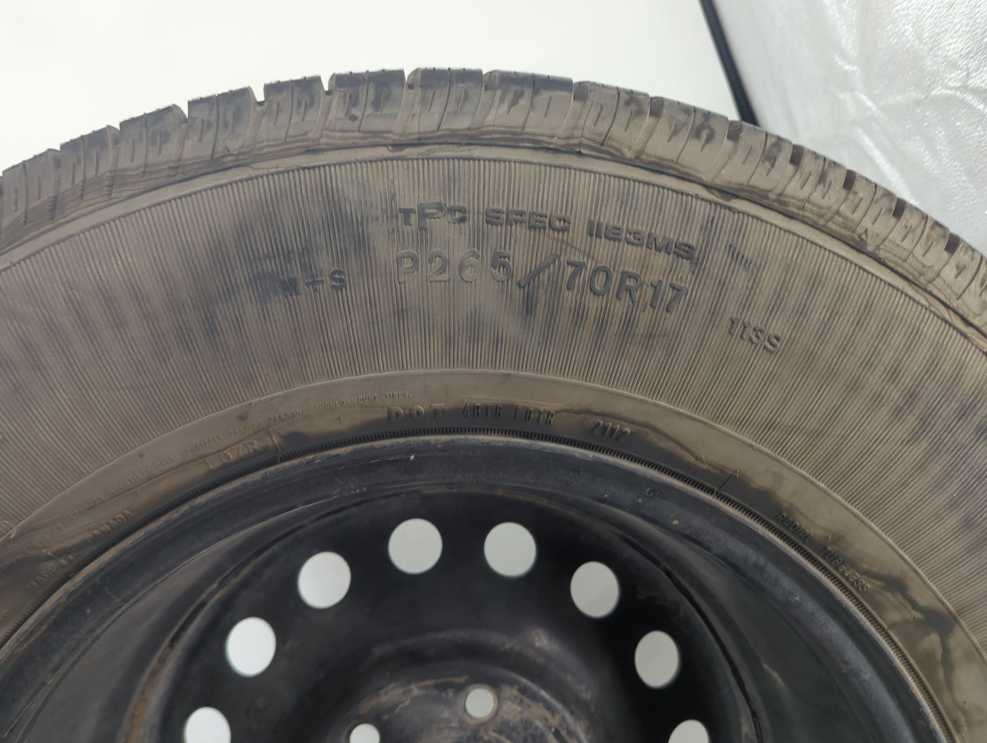 2013 Chevrolet Suburban 1500 Spare Donut Tire Wheel Rim Oem - Oemusedautoparts1.com