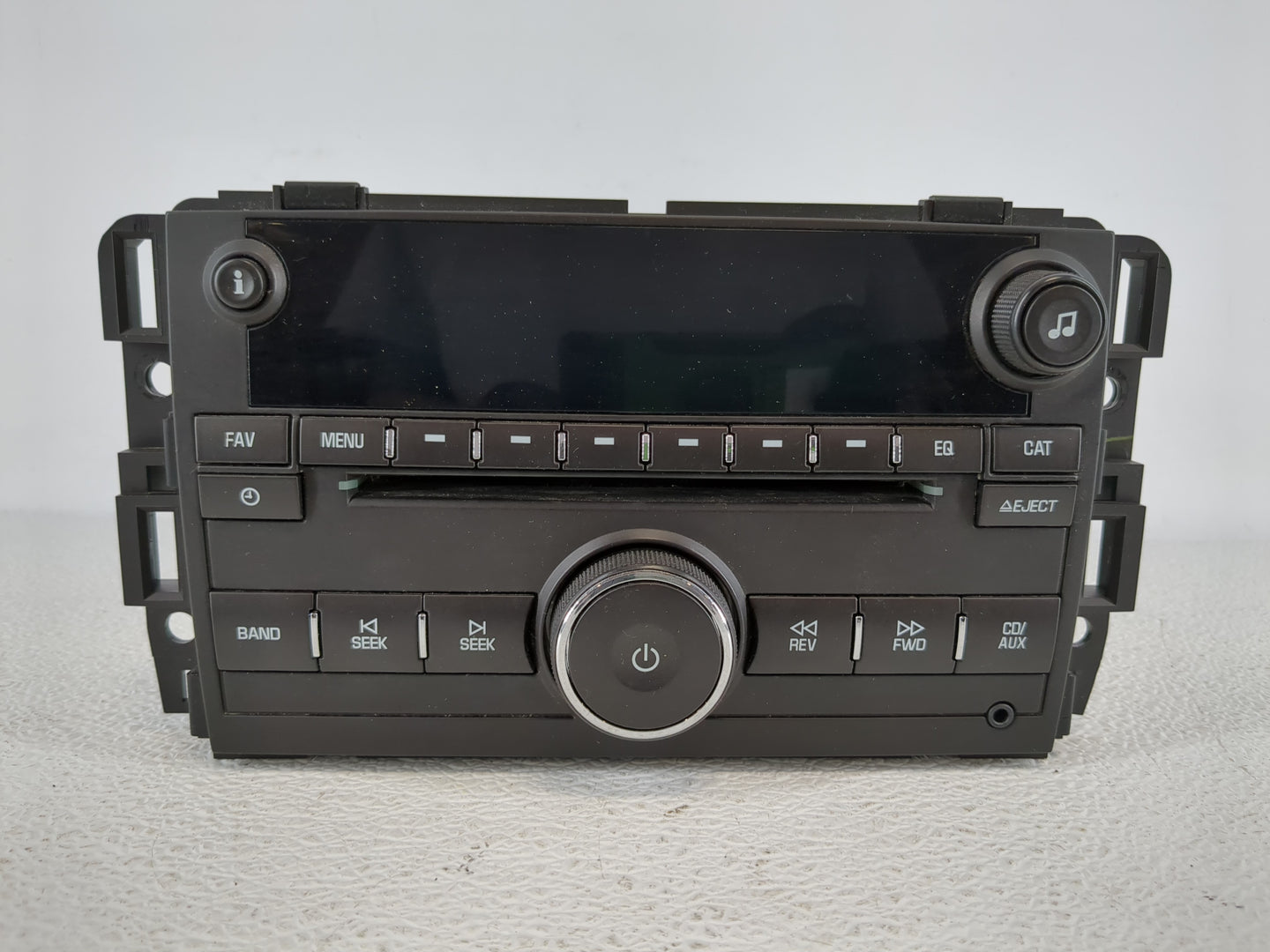 2007-2014 Chevrolet Tahoe Radio AM FM Cd Player Receiver Replacement P/N:20934592 Fits OEM Used Auto Parts - Oemusedautopart