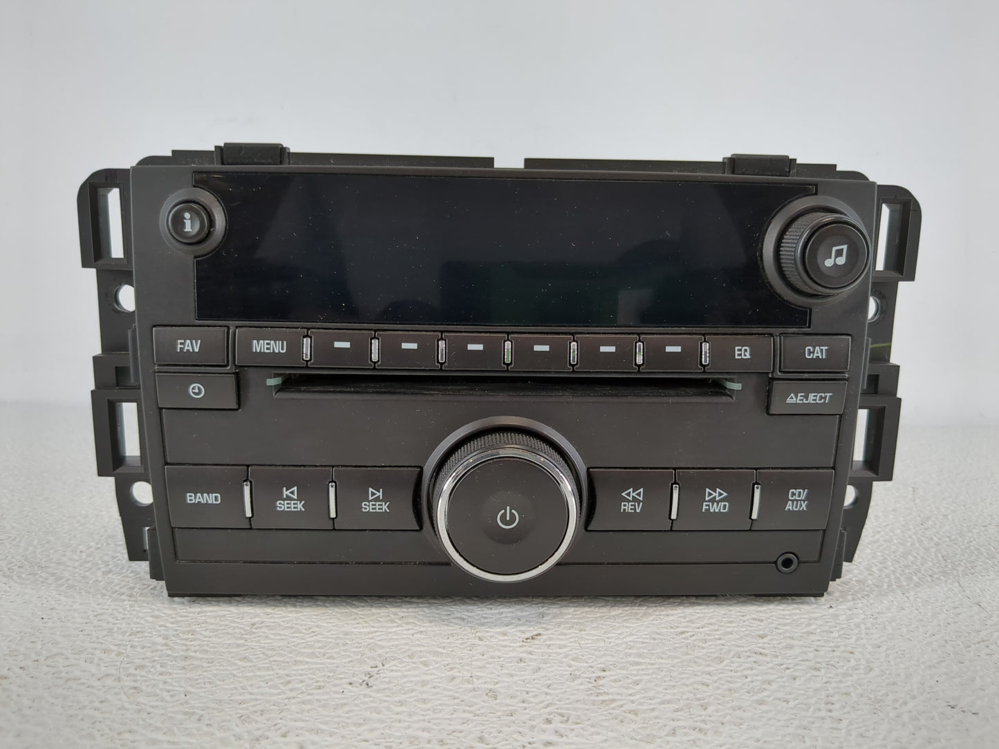 2007-2014 Chevrolet Tahoe Radio AM FM Cd Player Receiver Replacement P/N:20934592 Fits OEM Used Auto Parts - Oemusedautopart