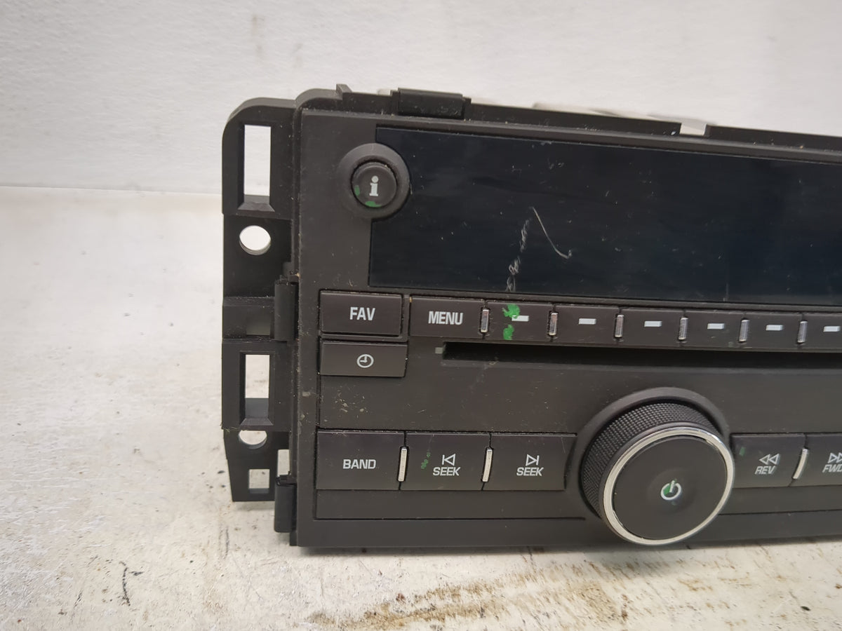 2010-2014 Chevrolet Tahoe Radio AM FM Cd Player Receiver Replacement OEM Used Auto Parts - Oemusedautoparts1.com