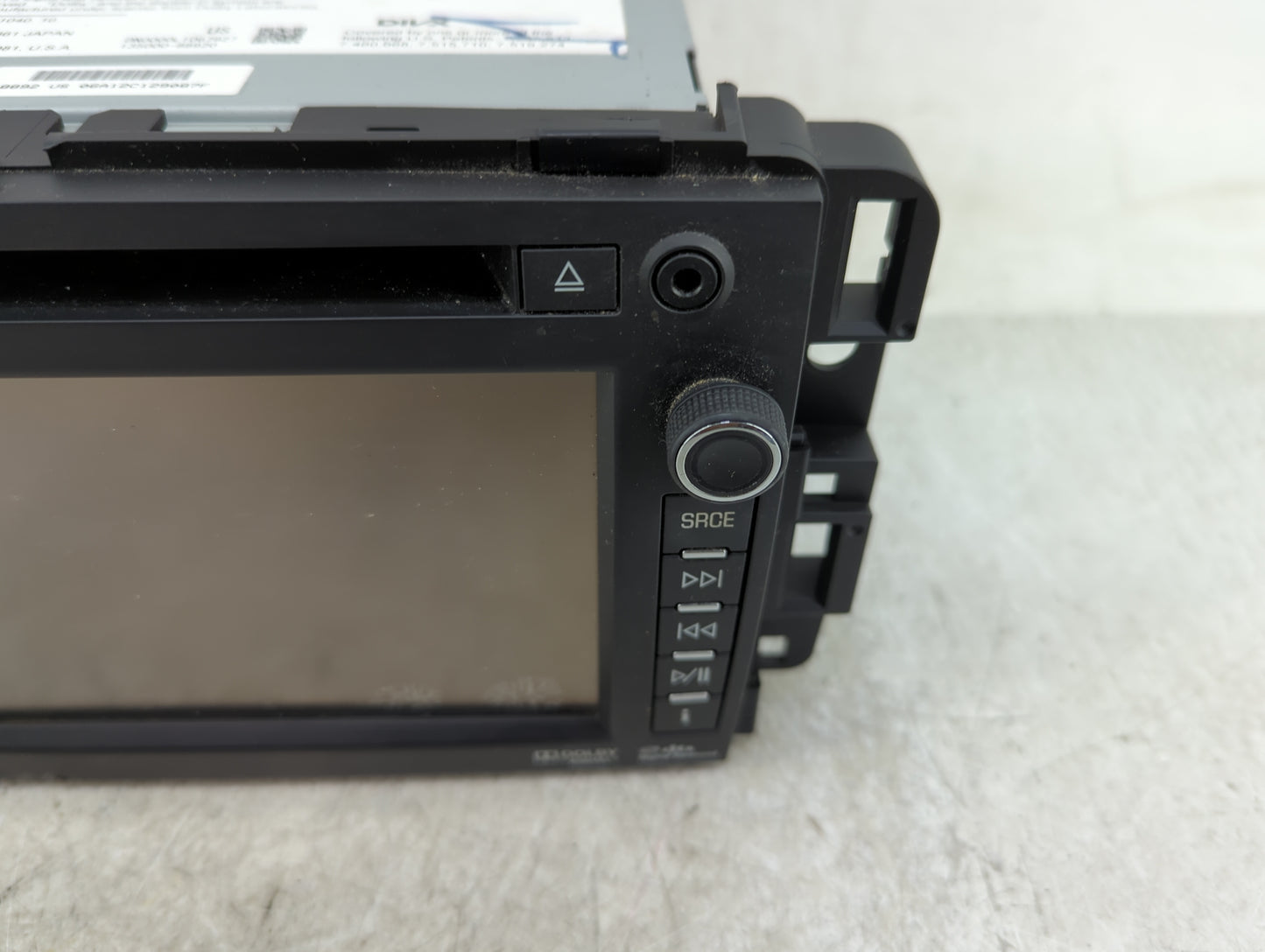 2012-2014 Chevrolet Tahoe Radio AM FM Cd Player Receiver Replacement P/N:DW468100-7430 22954632 Fits Fits 2012 2013 2014 OEM
