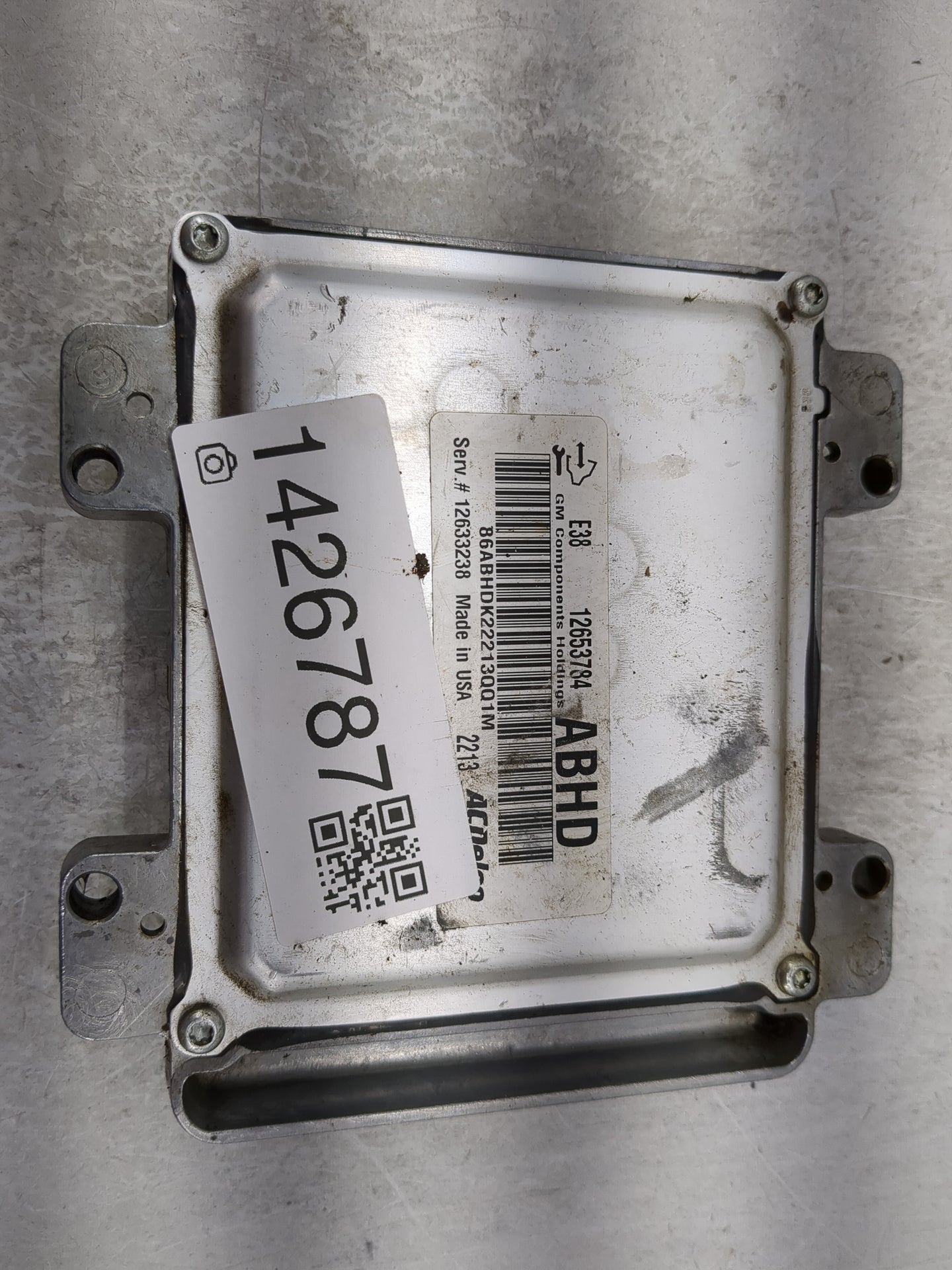 2010-2014 Chevrolet Tahoe PCM Engine Control Computer ECU ECM PCU OEM P/N:12653784 Fits OEM Used Auto Parts - Oemusedautopar