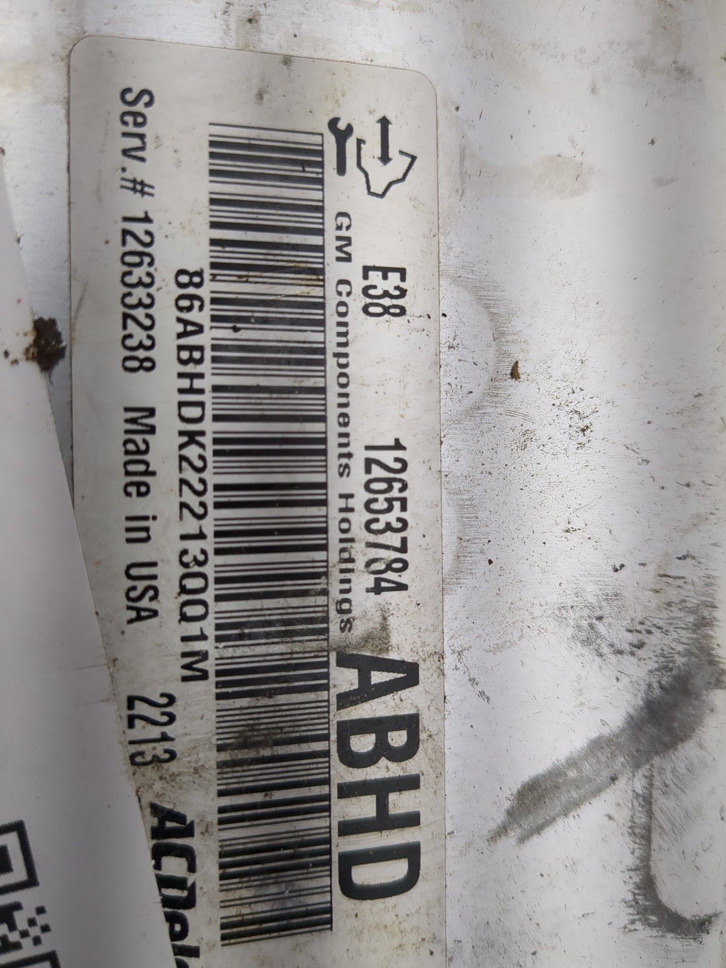 2010-2014 Chevrolet Tahoe PCM Engine Control Computer ECU ECM PCU OEM P/N:12653784 Fits OEM Used Auto Parts - Oemusedautopar