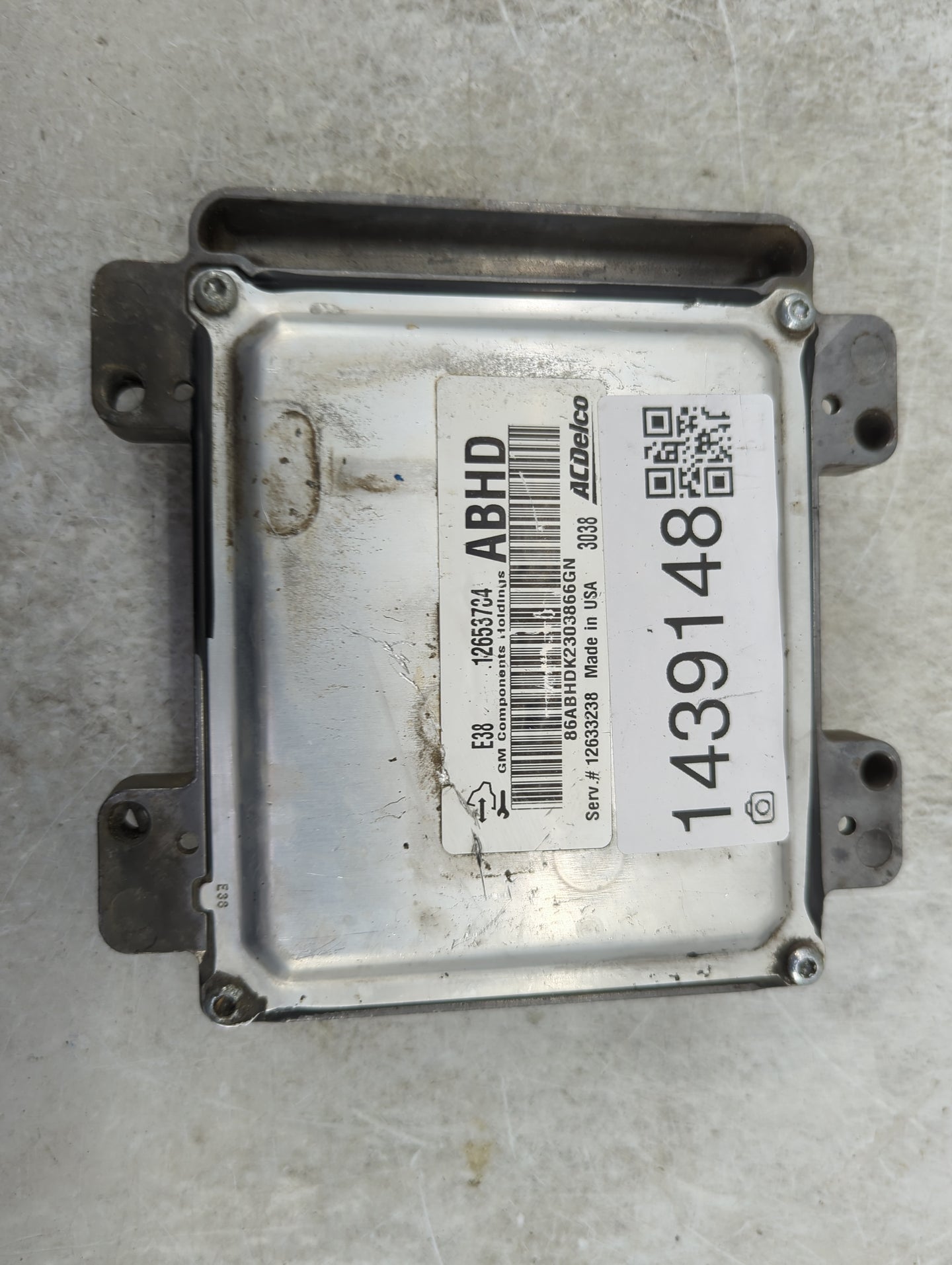 2010-2014 Chevrolet Tahoe PCM Engine Control Computer ECU ECM PCU OEM P/N:12653724 12633238 Fits OEM Used Auto Parts - Oemus