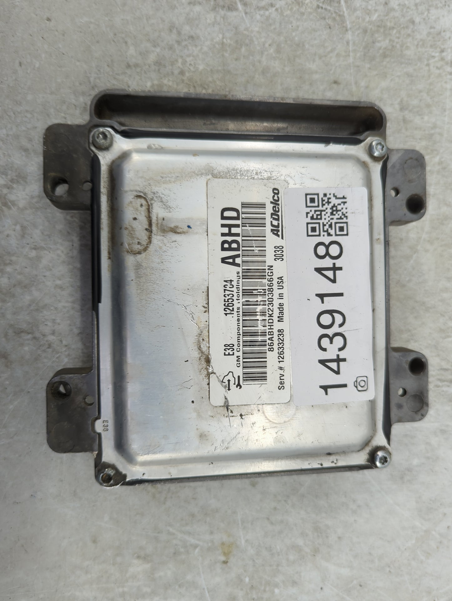 2010-2014 Chevrolet Tahoe PCM Engine Control Computer ECU ECM PCU OEM P/N:12653724 12633238 Fits OEM Used Auto Parts - Oemus