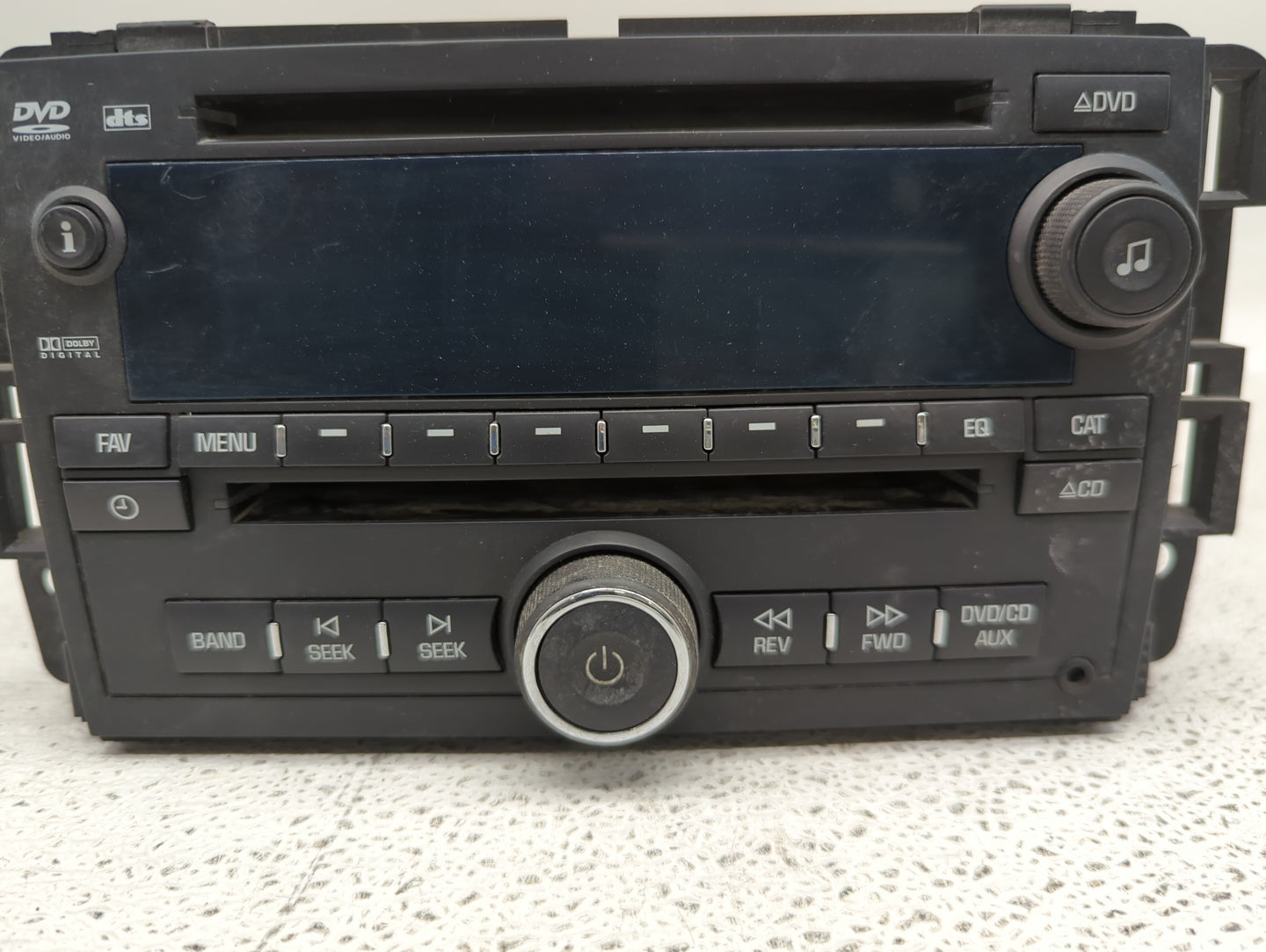 2010-2013 Chevrolet Tahoe Radio AM FM Cd Player Receiver Replacement P/N:22753251 CQ-ZG01E0GX Fits Fits 2010 2011 2012 2013 