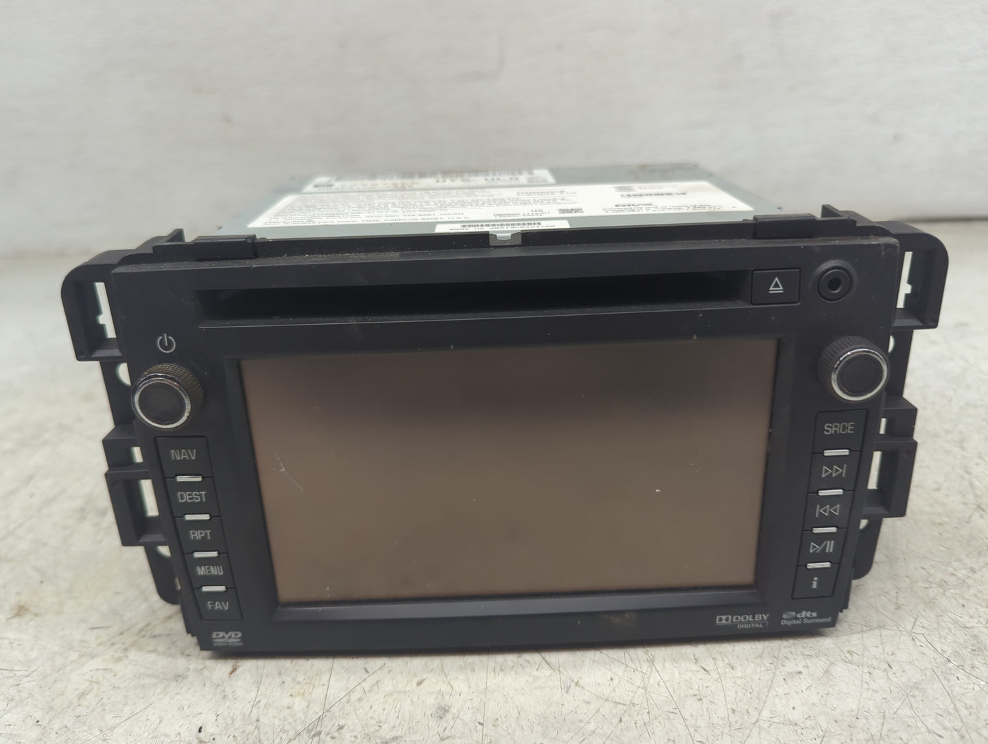 2012-2014 Chevrolet Tahoe Radio AM FM Cd Player Receiver Replacement P/N:22997866 DW468100-7471, UYS-UL8 Fits Fits 2012 2013