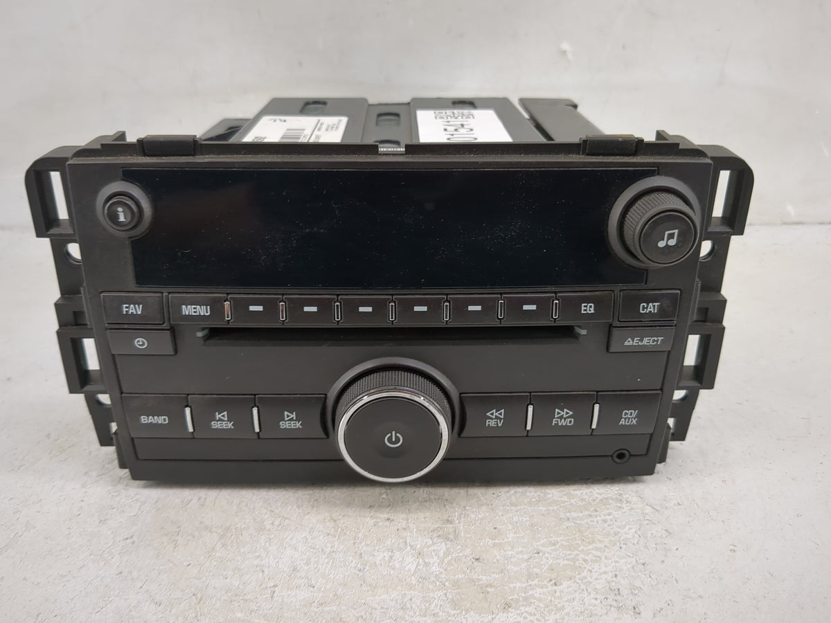 2007-2014 Chevrolet Tahoe Radio AM FM Cd Player Receiver Replacement P/N:20934592 28256325 Fits OEM Used Auto Parts - Oemuse