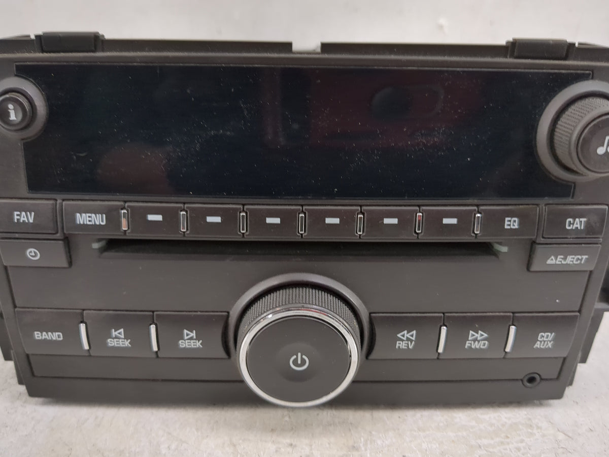 2007-2014 Chevrolet Tahoe Radio AM FM Cd Player Receiver Replacement P/N:20934592 28256325 Fits OEM Used Auto Parts - Oemuse