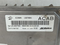 2013-2016 Chevrolet Traverse PCM Engine Control Computer ECU ECM PCU OEM P/N:12670801 Fits Fits 2013 2014 2015 2016 OEM Used