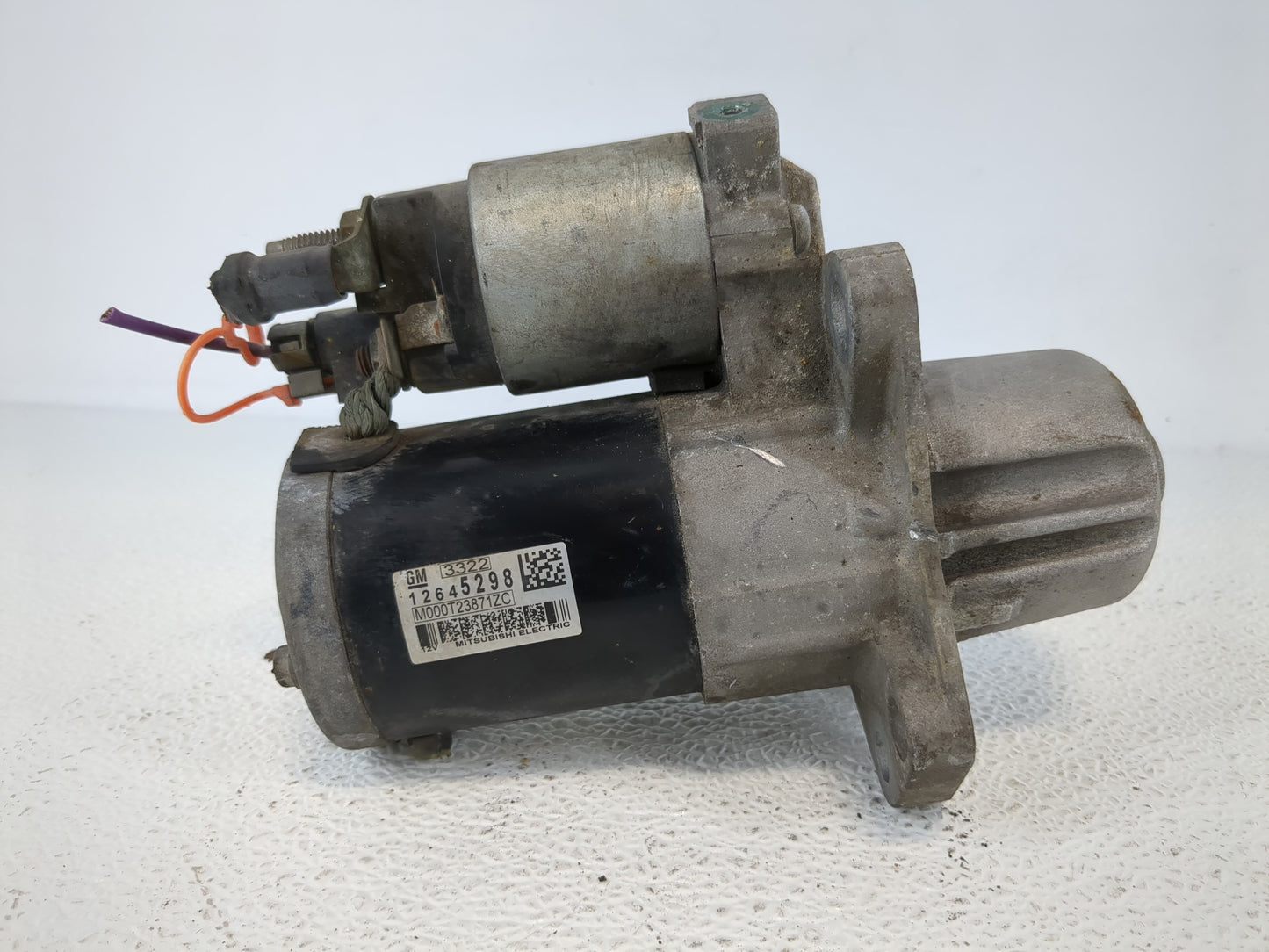 2013 Chevrolet Traverse Car Starter Motor Solenoid OEM P/N:12645298 M000T23871ZC Fits OEM Used Auto Parts - Oemusedautoparts