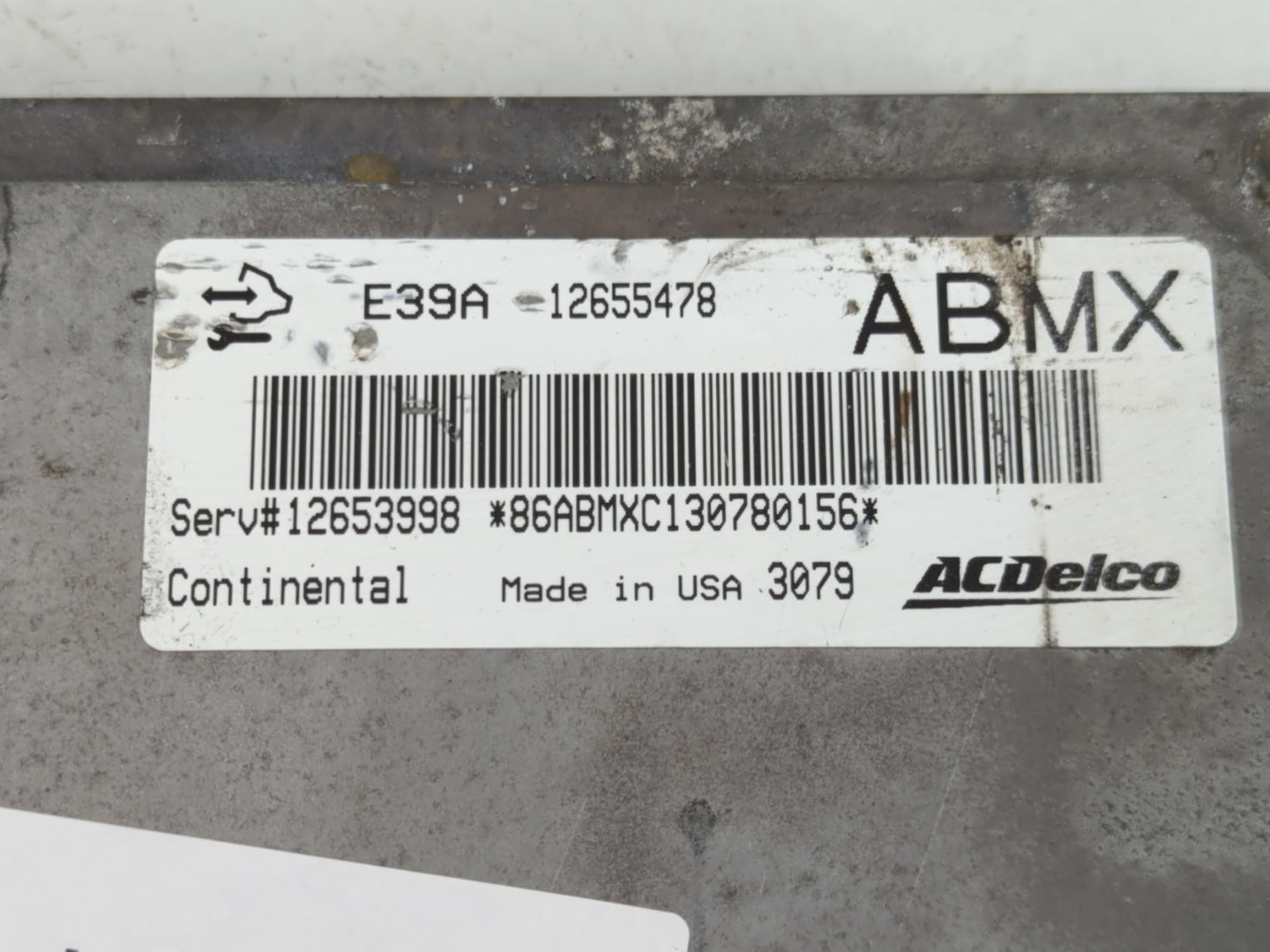 2013-2016 Chevrolet Traverse PCM Engine Control Computer ECU ECM PCU OEM P/N:12655478 Fits Fits 2013 2014 2015 2016 OEM Used